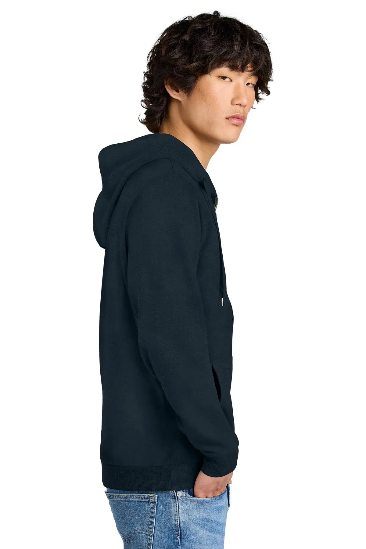 District® Perfect Tri® Fleece Full-Zip Hoodie #DT1302