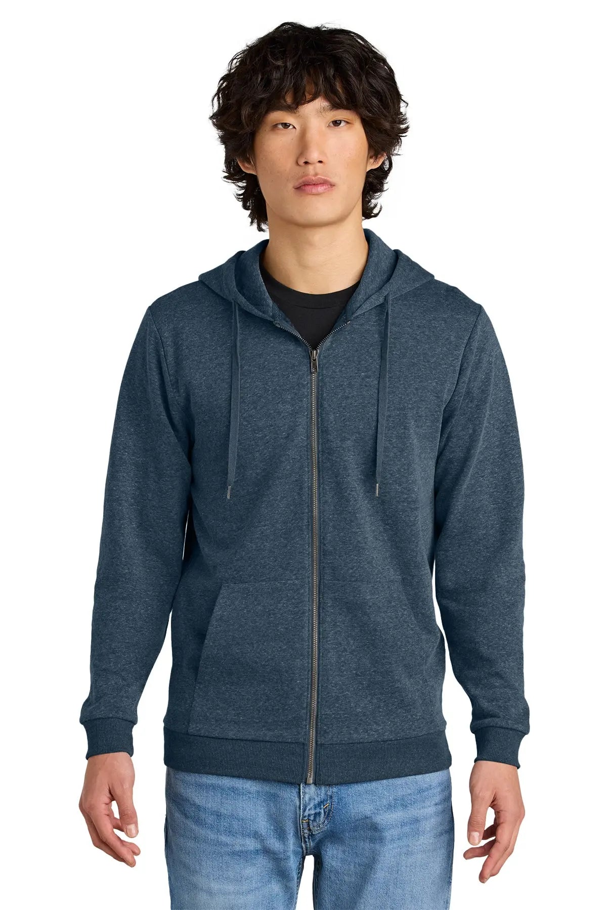 District® Perfect Tri® Fleece Full-Zip Hoodie #DT1302