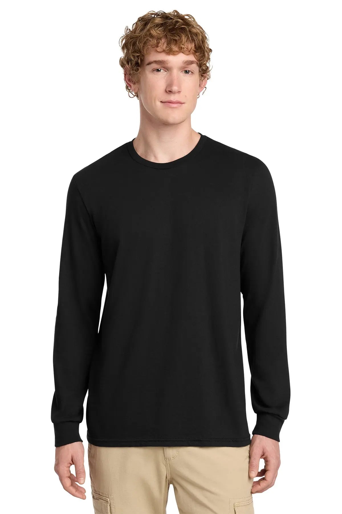 District® Perfect Blend® CVC Long Sleeve Tee #DT109