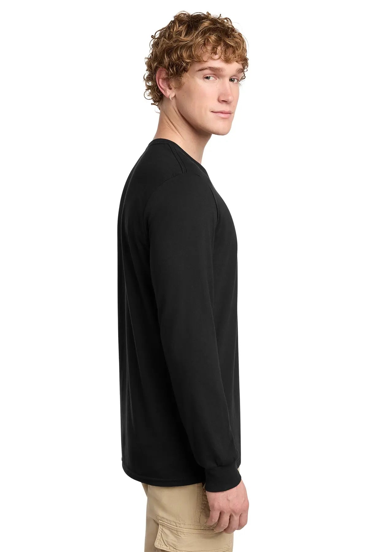 District® Perfect Blend® CVC Long Sleeve Tee #DT109