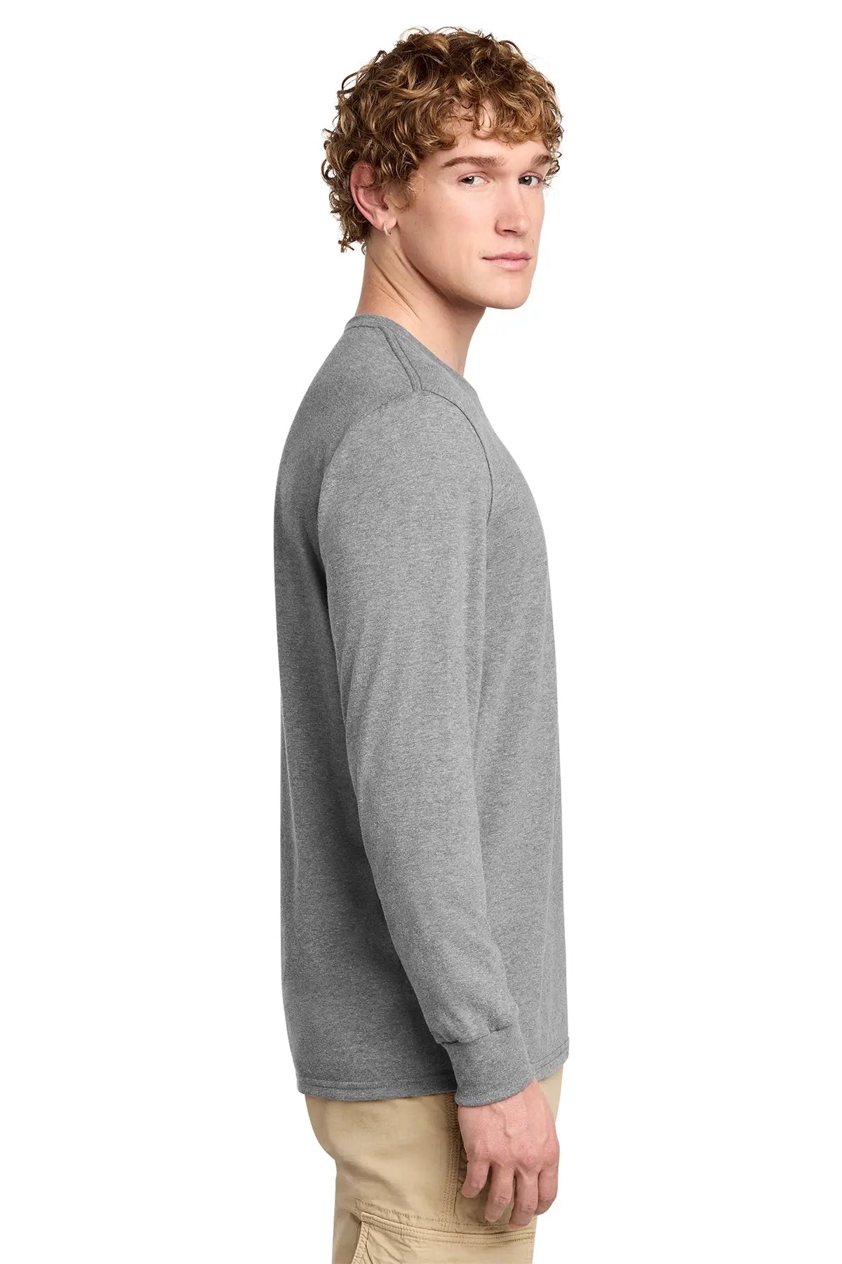 District® Perfect Blend® CVC Long Sleeve Tee #DT109