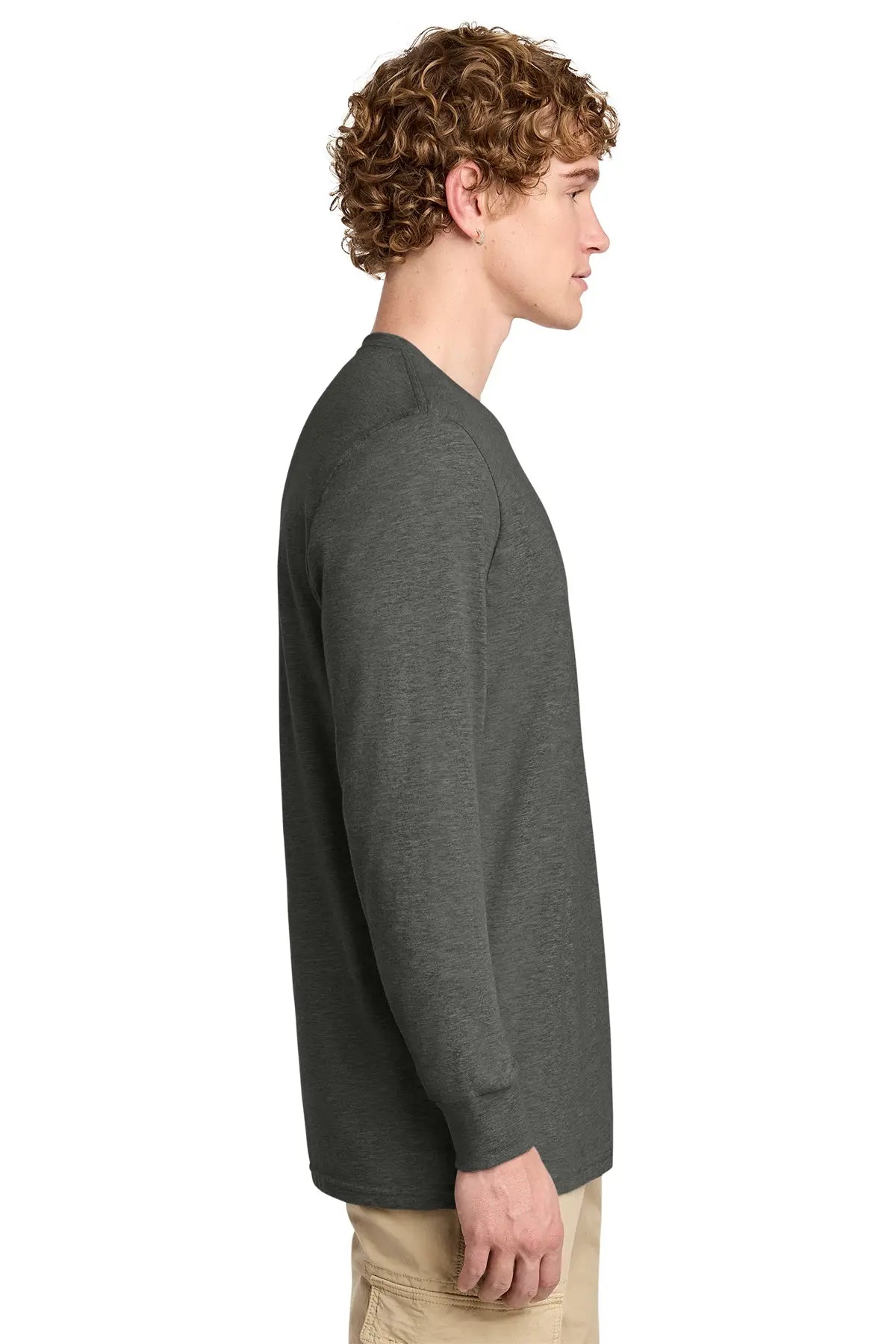 District® Perfect Blend® CVC Long Sleeve Tee #DT109