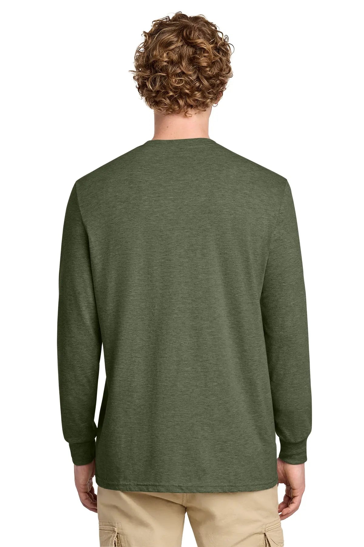 District® Perfect Blend® CVC Long Sleeve Tee #DT109