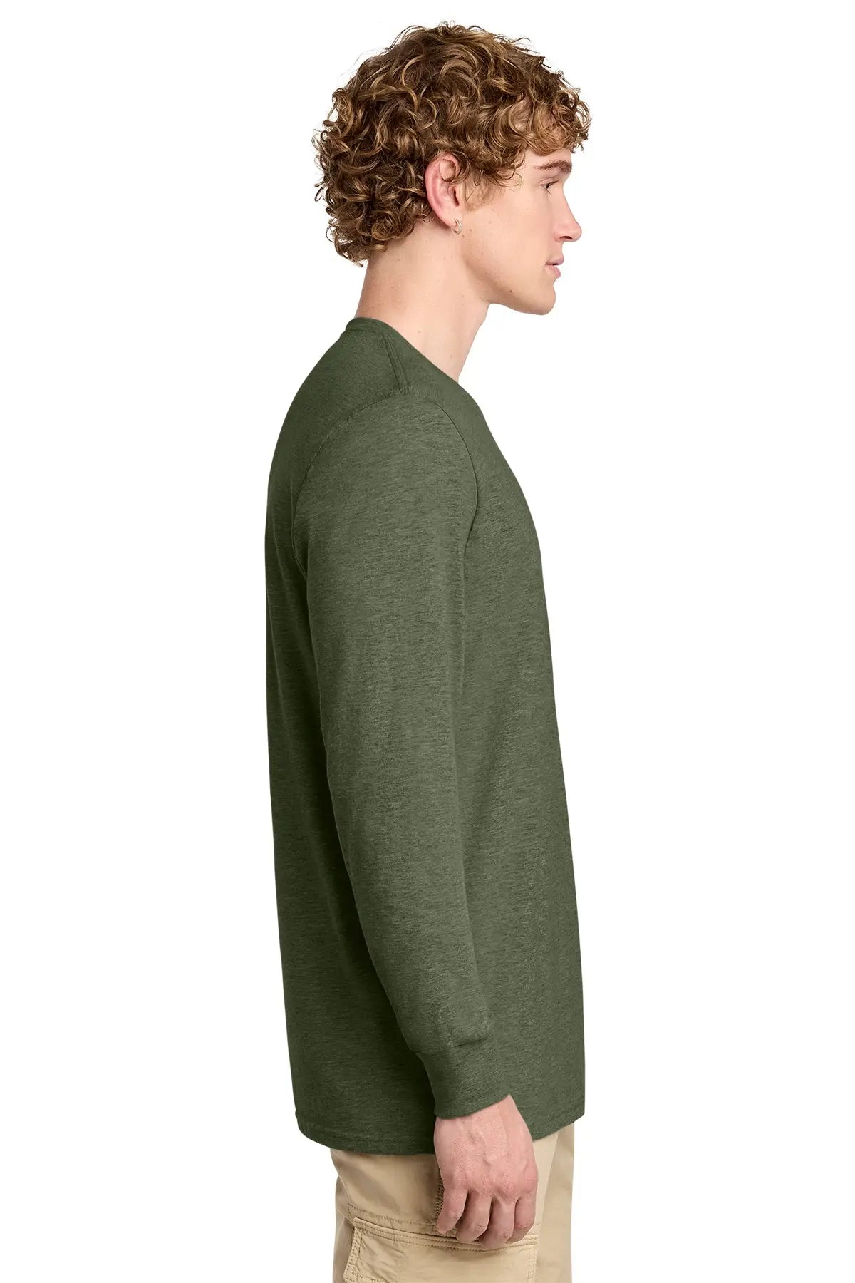 District® Perfect Blend® CVC Long Sleeve Tee #DT109