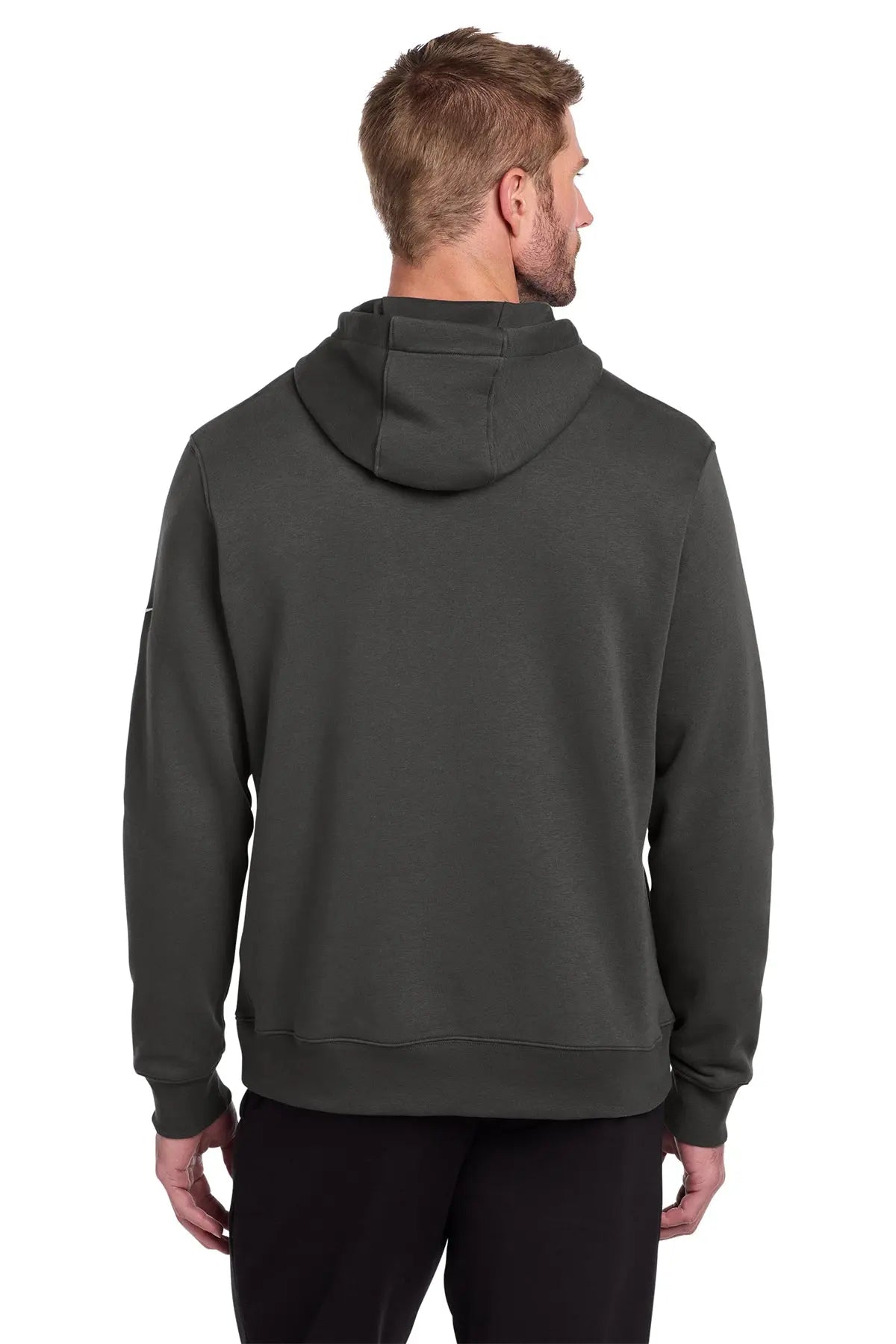Nike Club Fleece Sleeve Swoosh Pullover Hoodie #NKDR1499