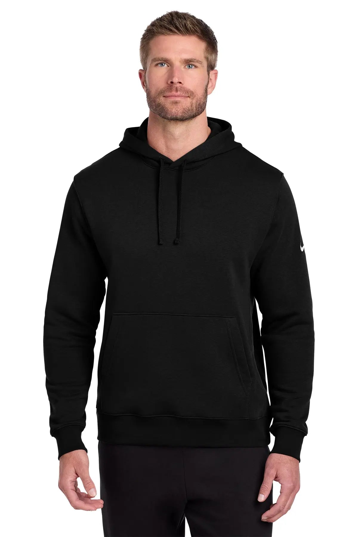 Nike Club Fleece Sleeve Swoosh Pullover Hoodie #NKDR1499