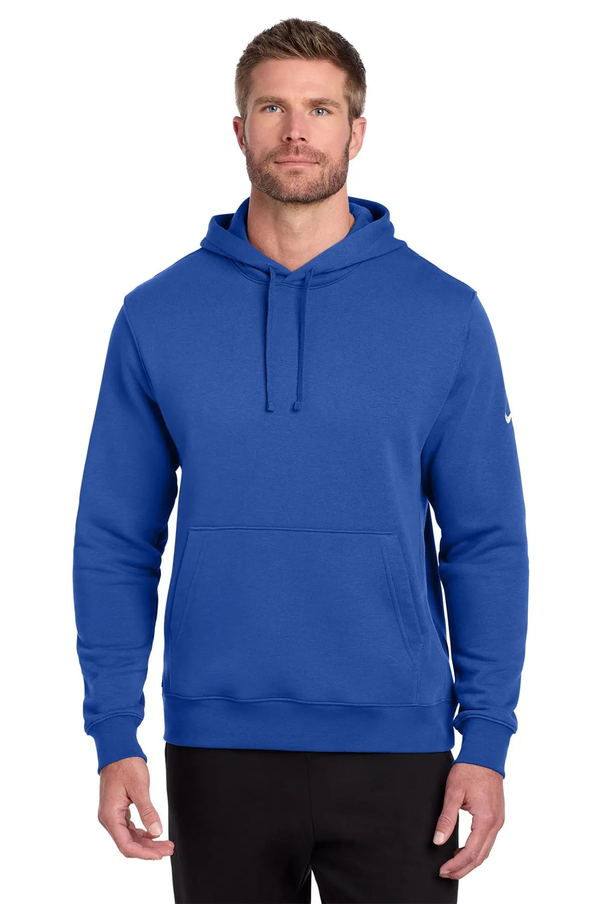 Nike Club Fleece Sleeve Swoosh Pullover Hoodie #NKDR1499