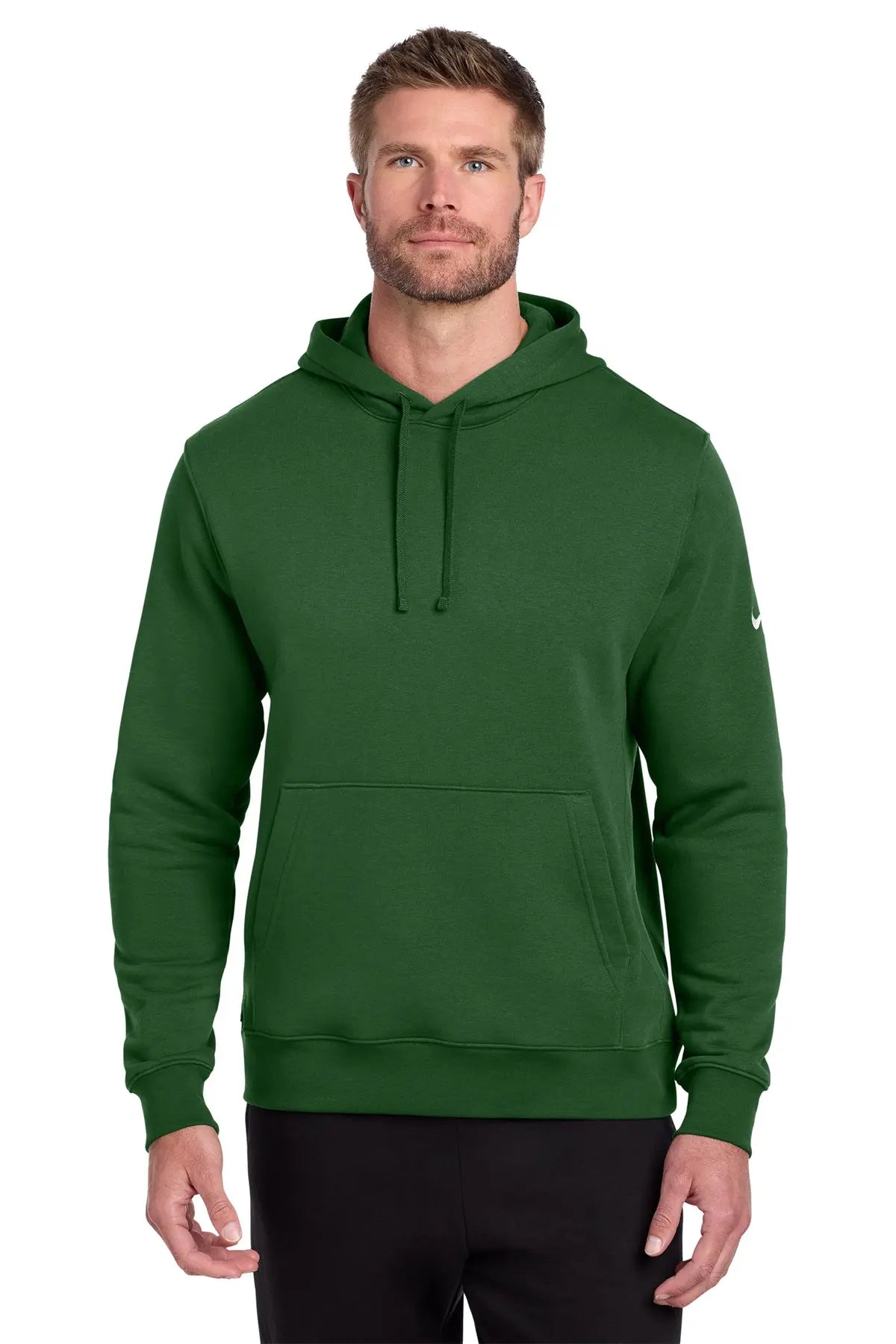 Nike Club Fleece Sleeve Swoosh Pullover Hoodie #NKDR1499