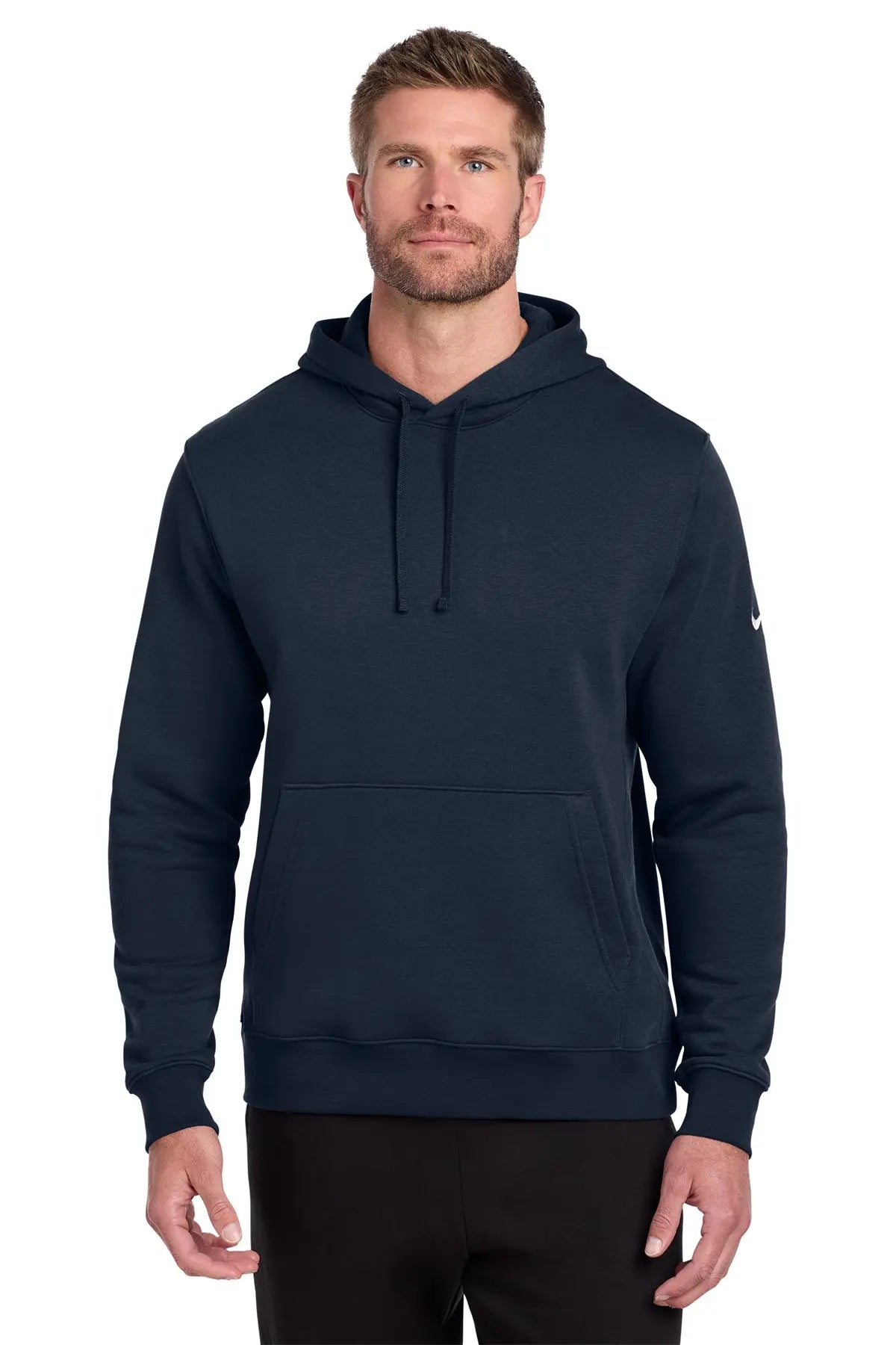Nike Club Fleece Sleeve Swoosh Pullover Hoodie #NKDR1499