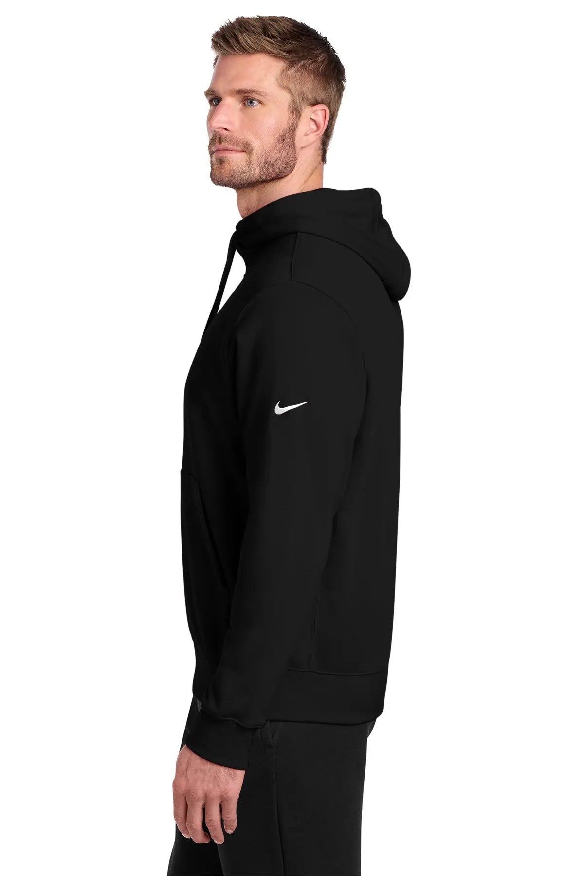 Nike Club Fleece Sleeve Swoosh Full-Zip Hoodie #NKDR1513