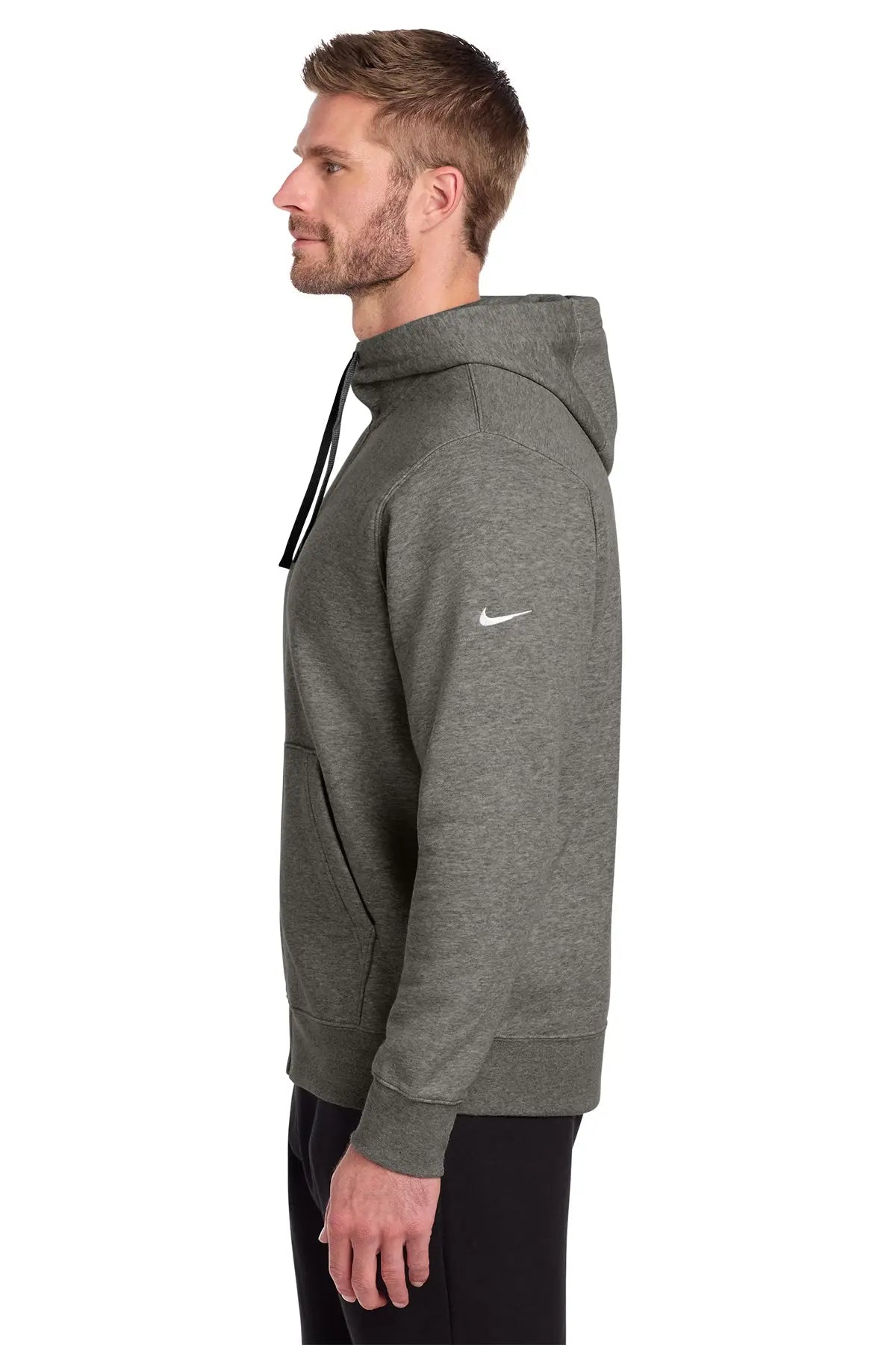 Nike Club Fleece Sleeve Swoosh Full-Zip Hoodie #NKDR1513