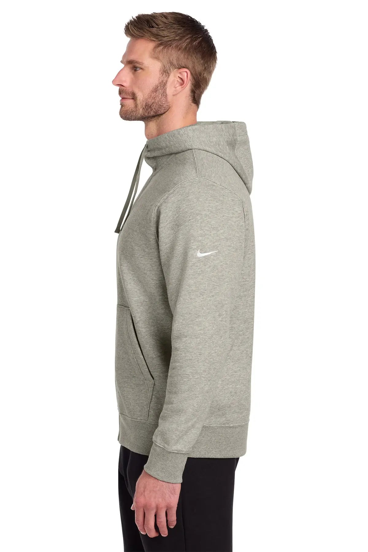 Nike Club Fleece Sleeve Swoosh Full-Zip Hoodie #NKDR1513