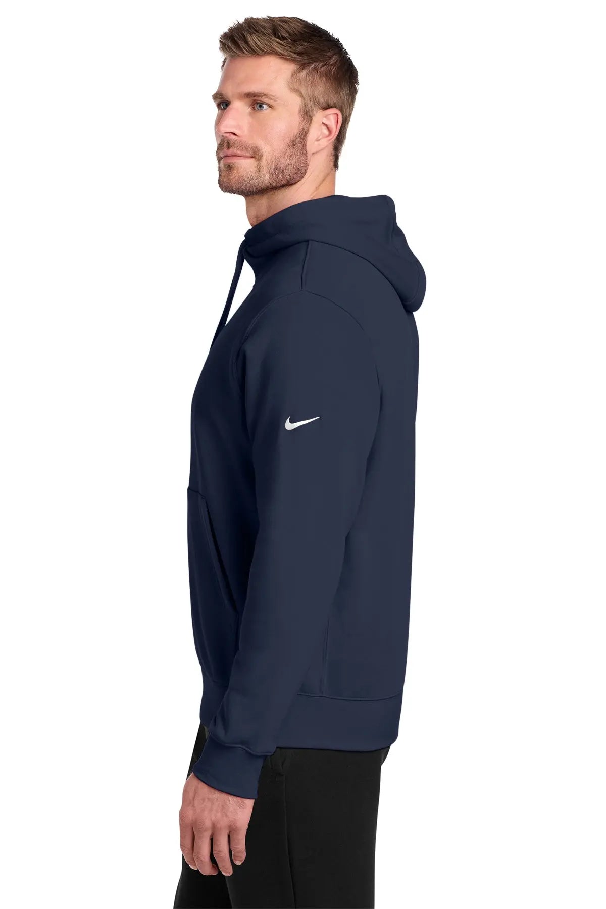 Nike Club Fleece Sleeve Swoosh Full-Zip Hoodie #NKDR1513
