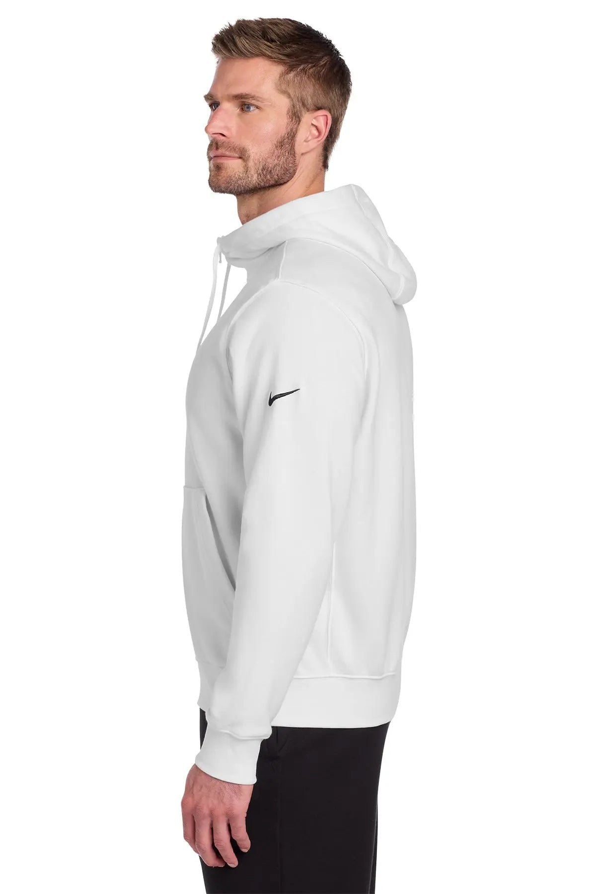 Nike Club Fleece Sleeve Swoosh Full-Zip Hoodie #NKDR1513