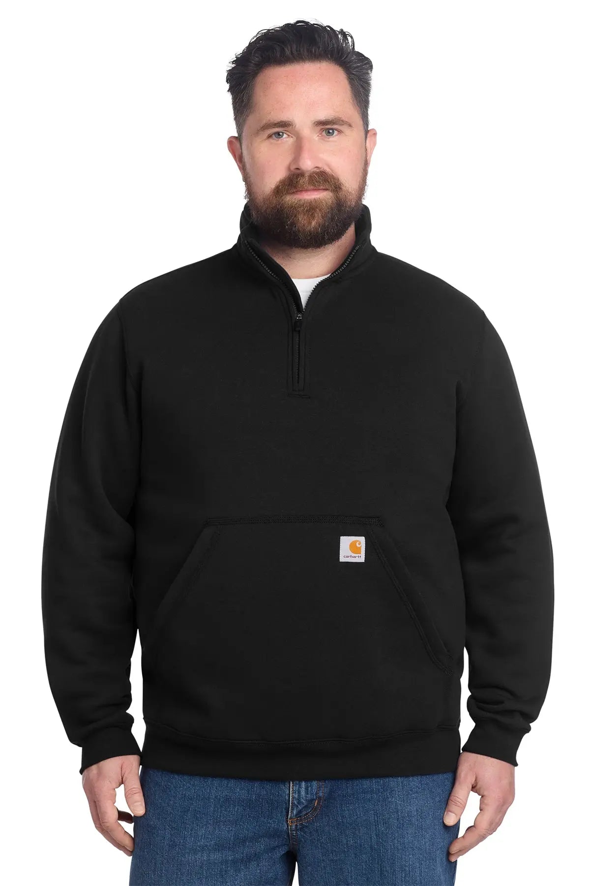Carhartt® Midweight 1/4-Zip Mock Neck Sweatshirt #CT105294 Game Over Merch