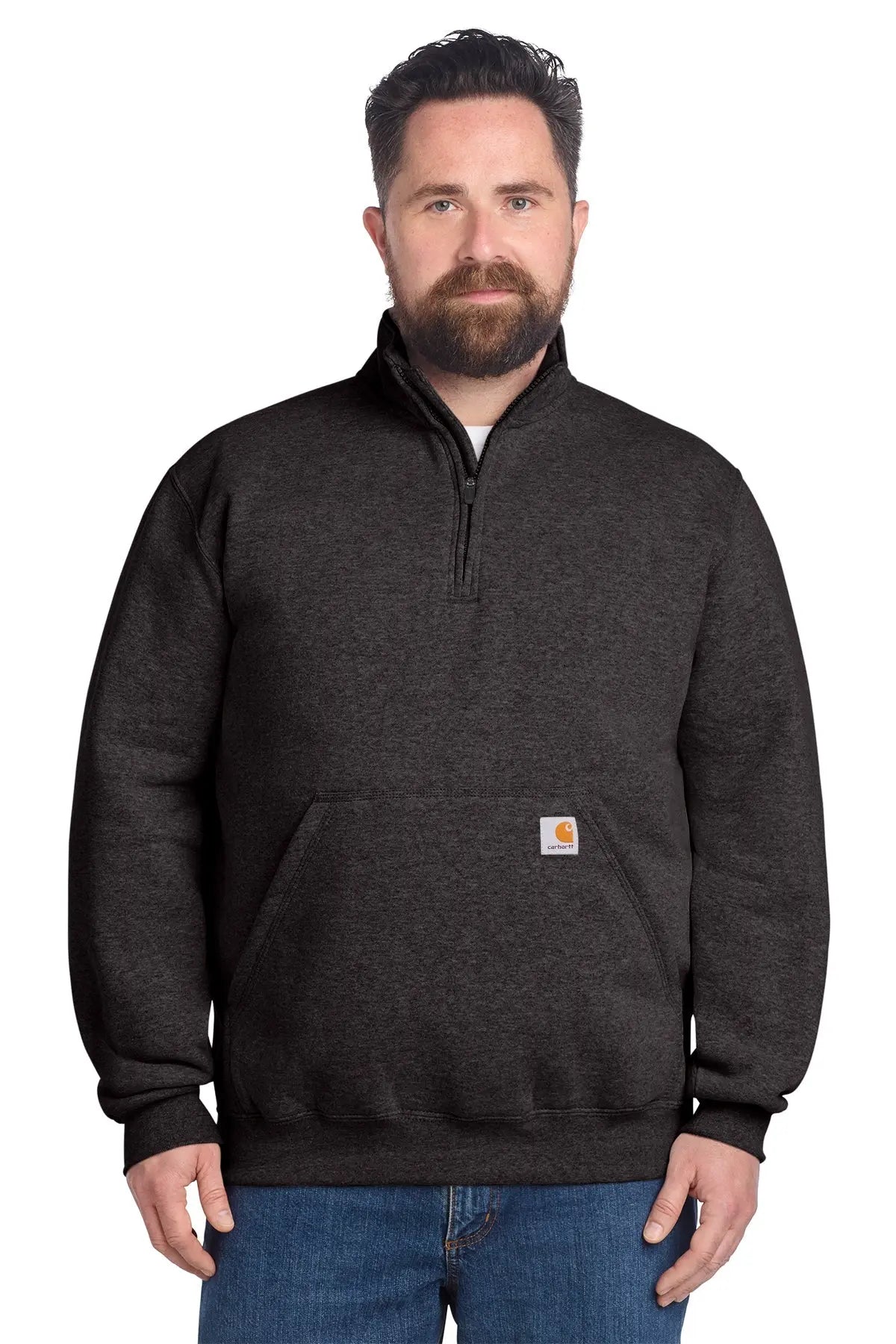 Carhartt® Midweight 1/4-Zip Mock Neck Sweatshirt #CT105294 Game Over Merch