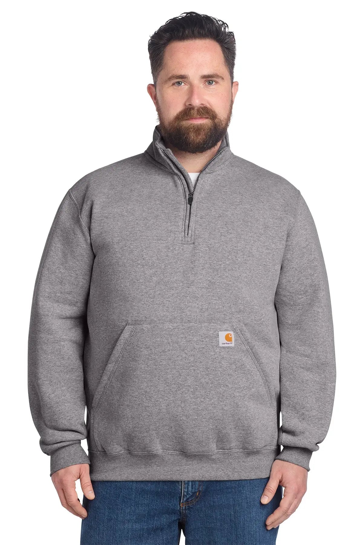 Carhartt® Midweight 1/4-Zip Mock Neck Sweatshirt #CT105294 Game Over Merch
