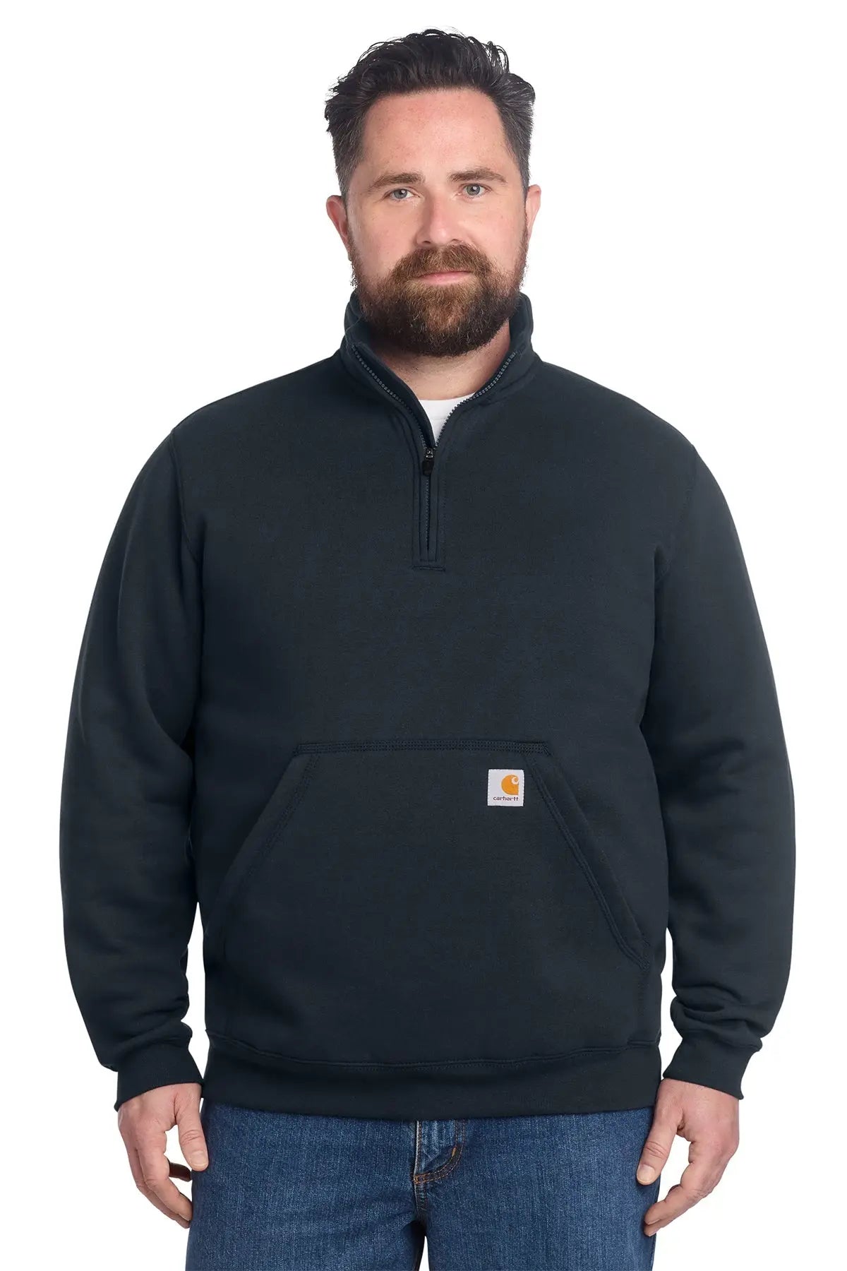 Carhartt® Midweight 1/4-Zip Mock Neck Sweatshirt #CT105294 Game Over Merch