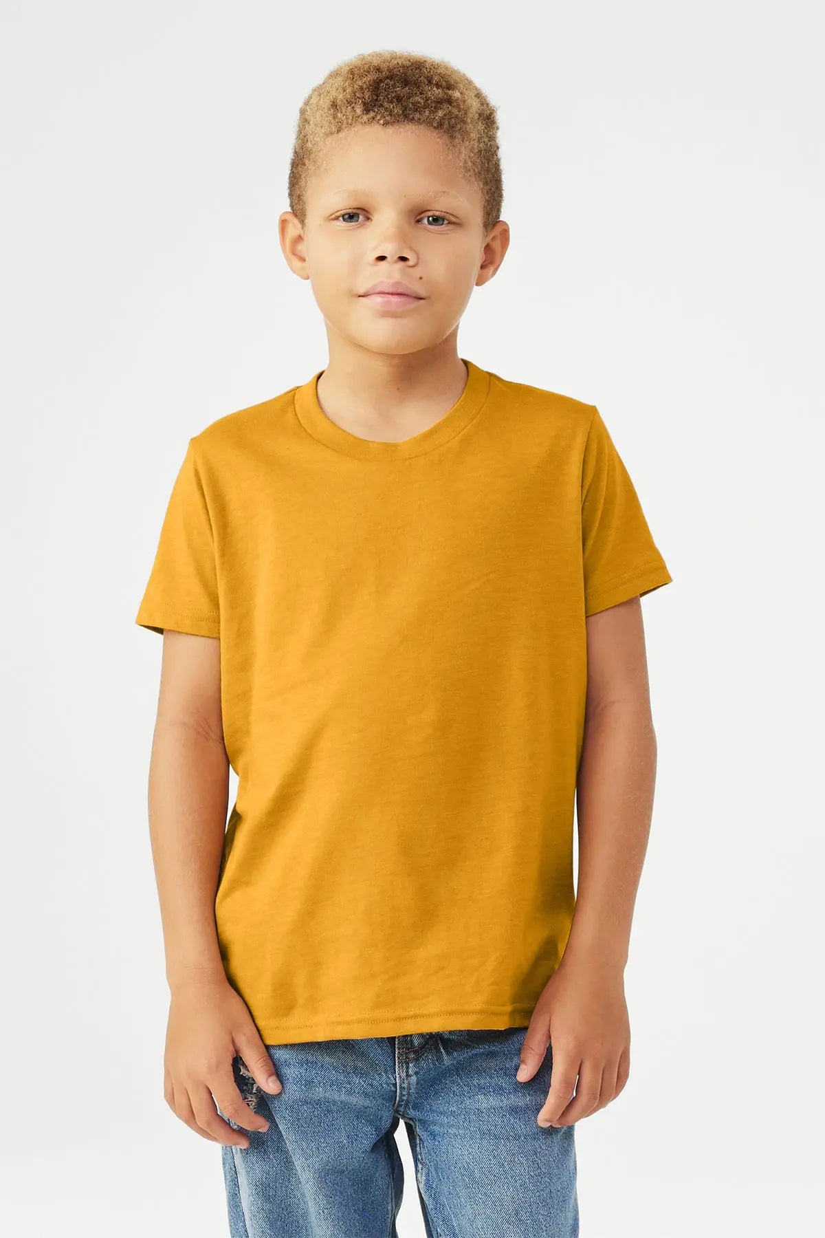 BELLA+CANVAS® Youth Heather CVC Tee #BC3001YCVC