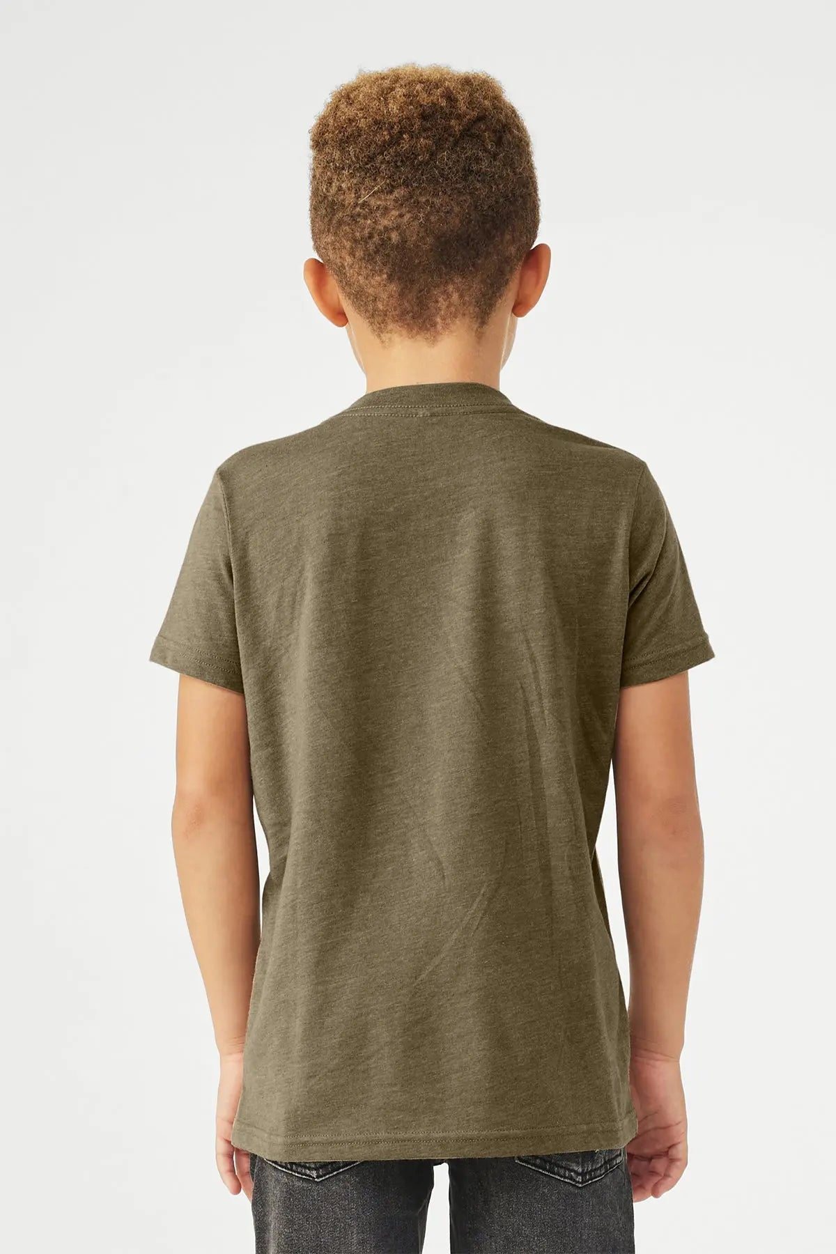 BELLA+CANVAS® Youth Heather CVC Tee #BC3001YCVC