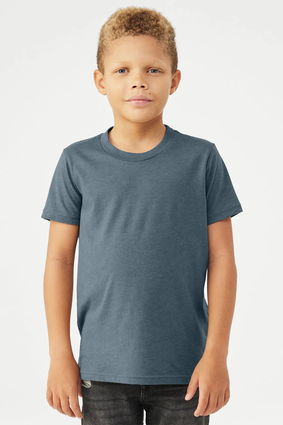 BELLA+CANVAS® Youth Heather CVC Tee #BC3001YCVC