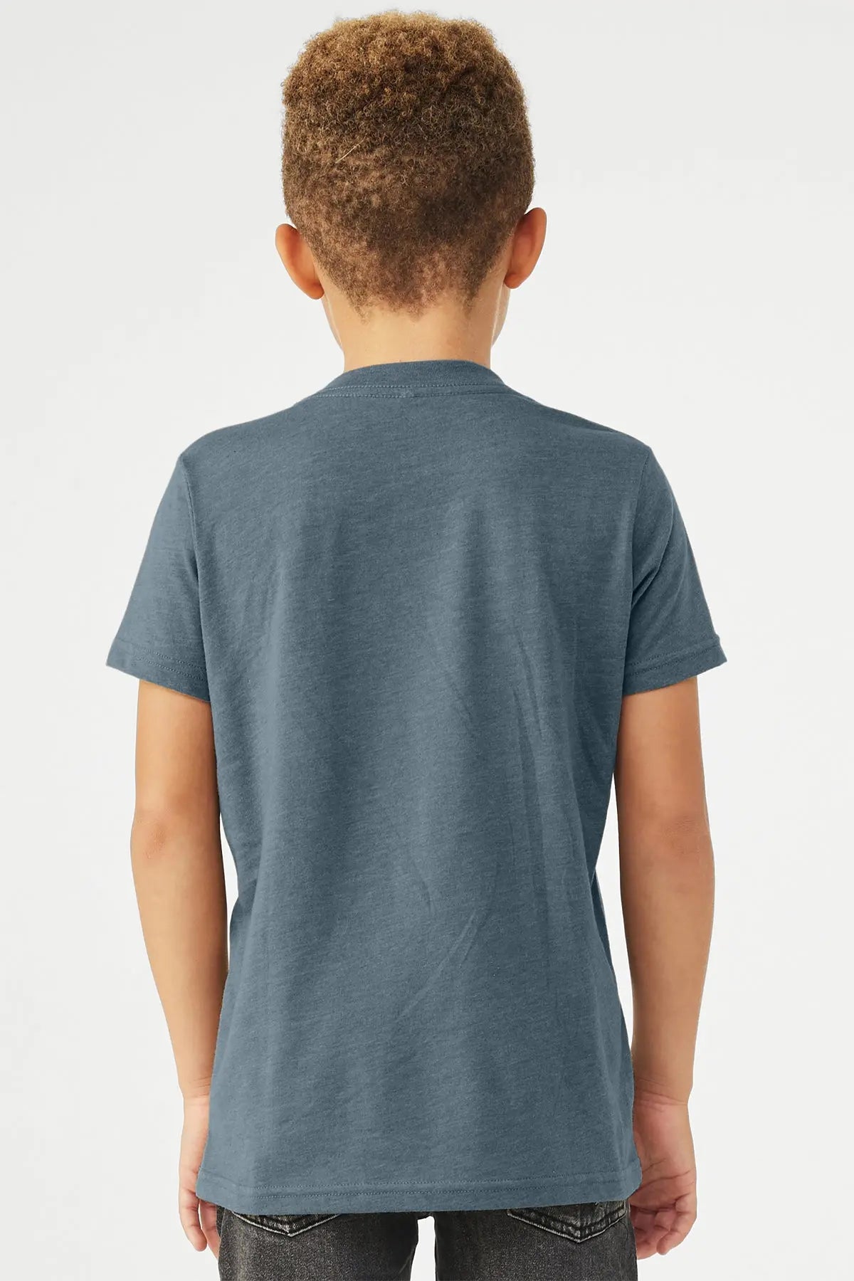 BELLA+CANVAS® Youth Heather CVC Tee #BC3001YCVC