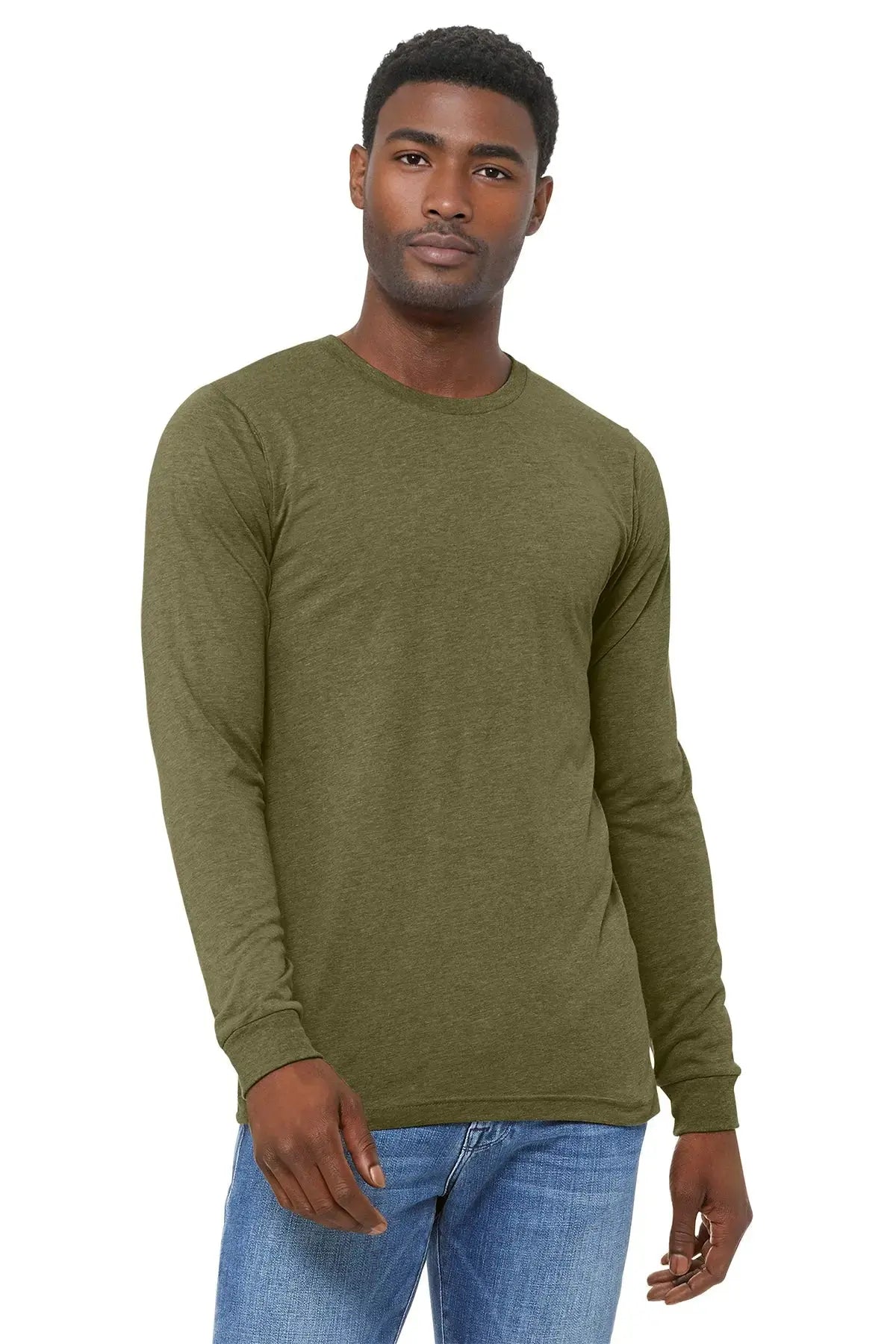 BELLA+CANVAS® Unisex Triblend Long Sleeve Tee #BC3513 Game Over Merch