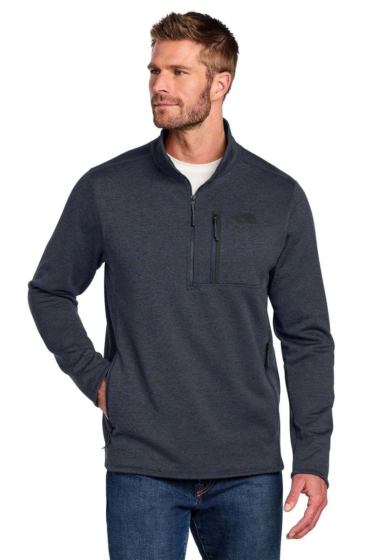The North Face® Skyline 1/2-Zip Fleece #NF0A7V63 Game Over Merch