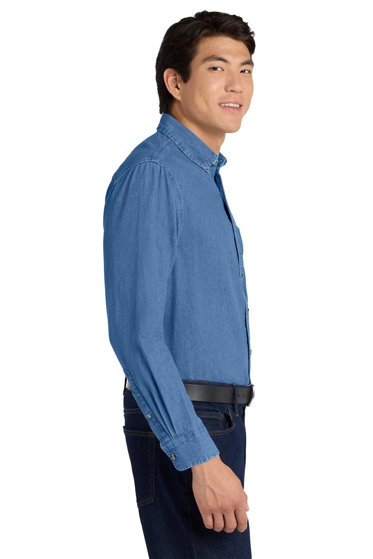 Port Authority® Long Sleeve Denim Shirt #S600