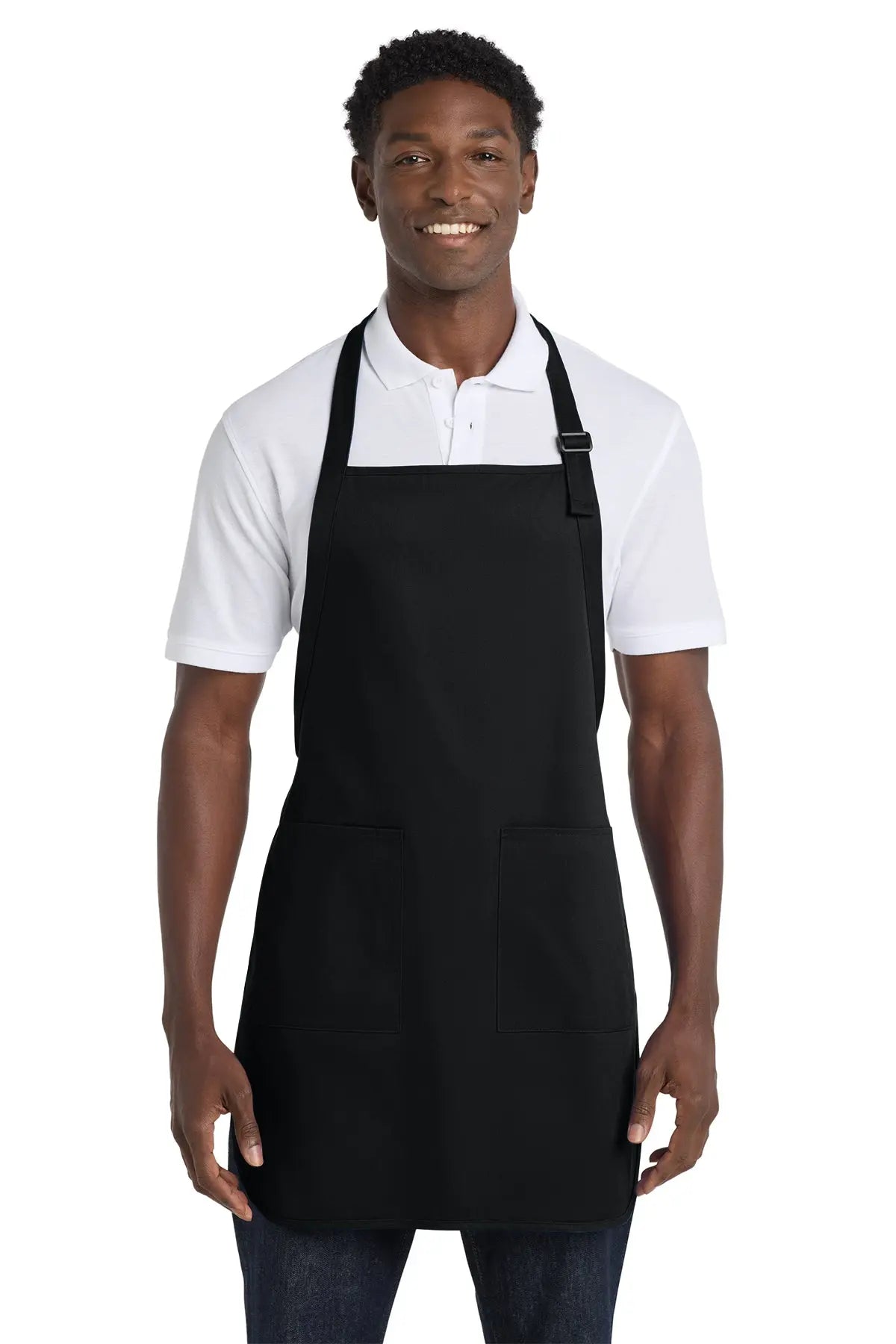 Port Authority® Full-Length Apron with Pockets #A500