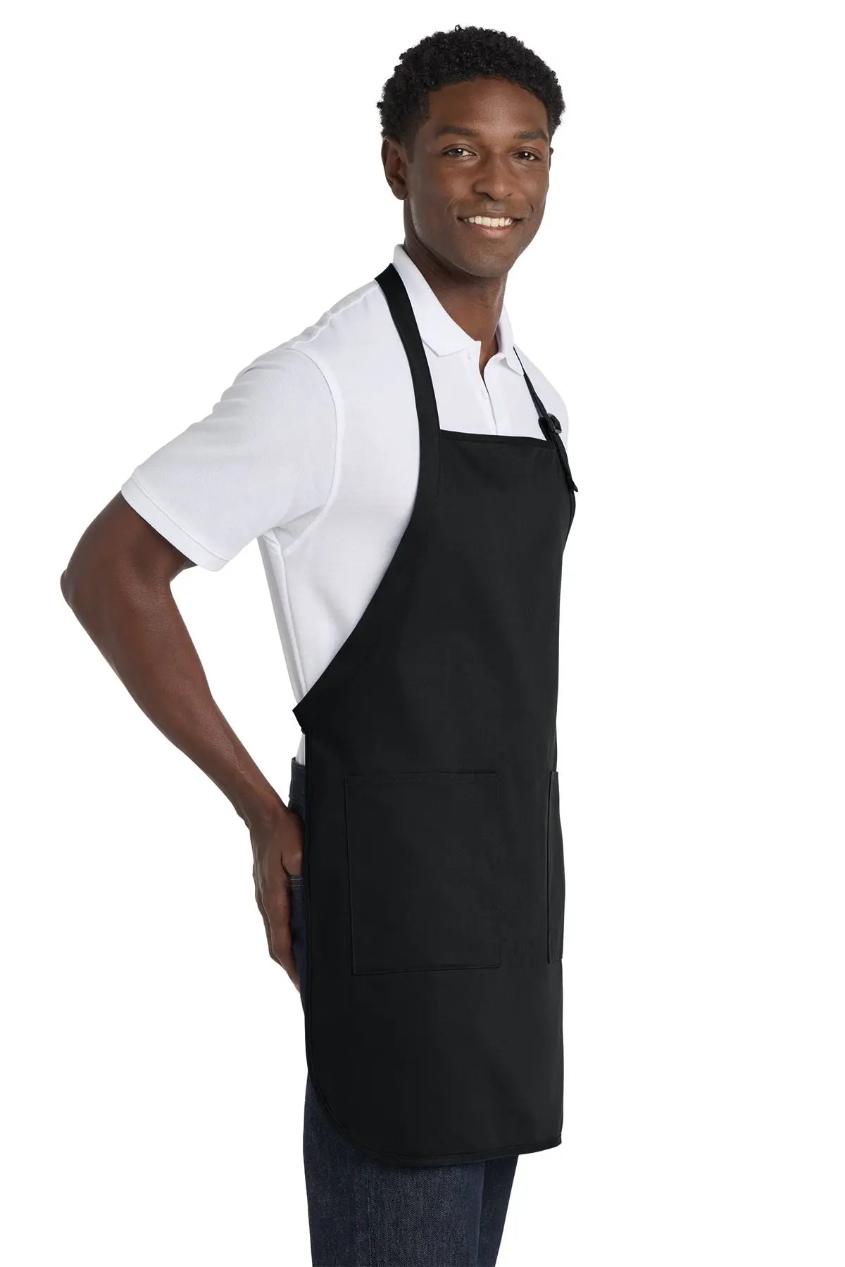 Port Authority® Full-Length Apron with Pockets #A500
