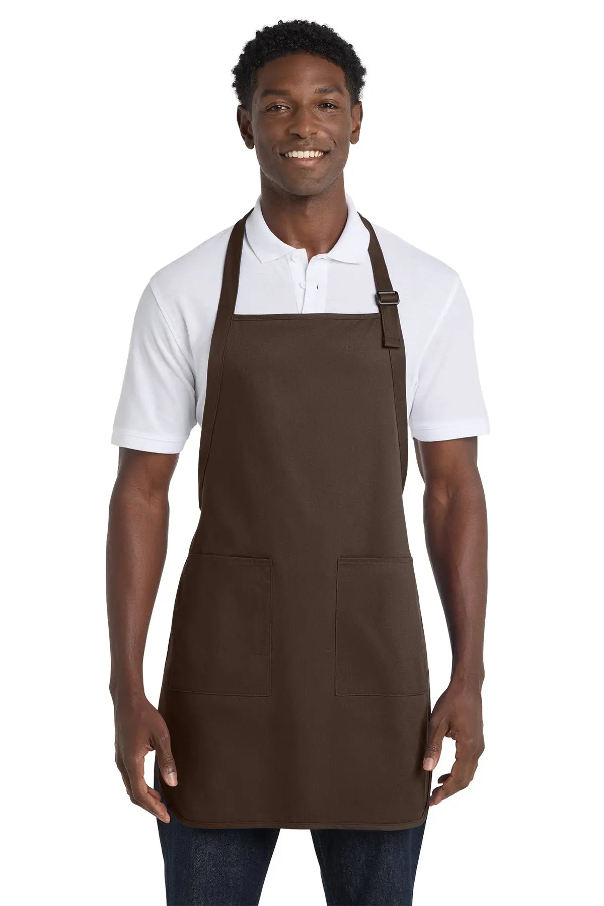 Port Authority® Full-Length Apron with Pockets #A500