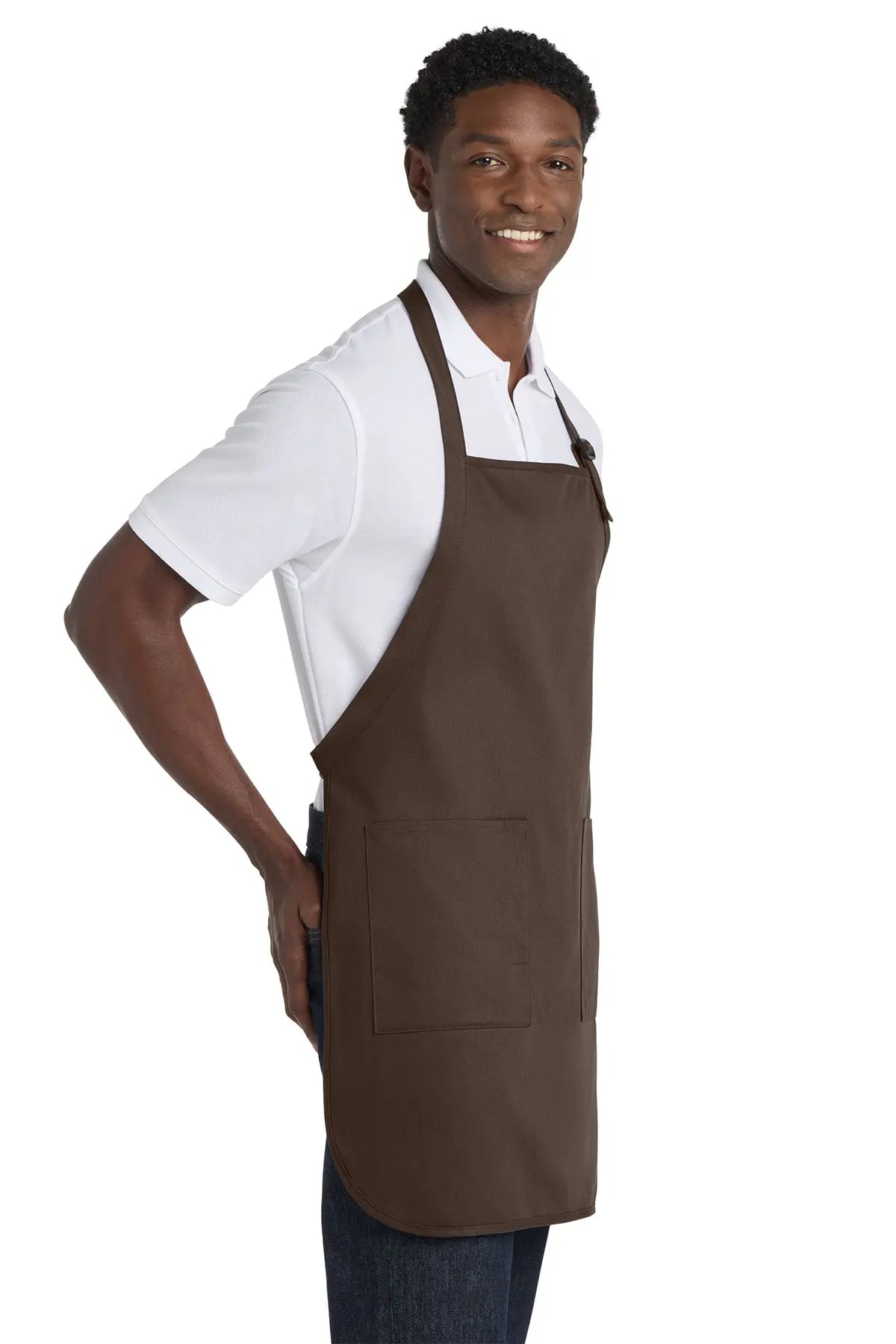 Port Authority® Full-Length Apron with Pockets #A500