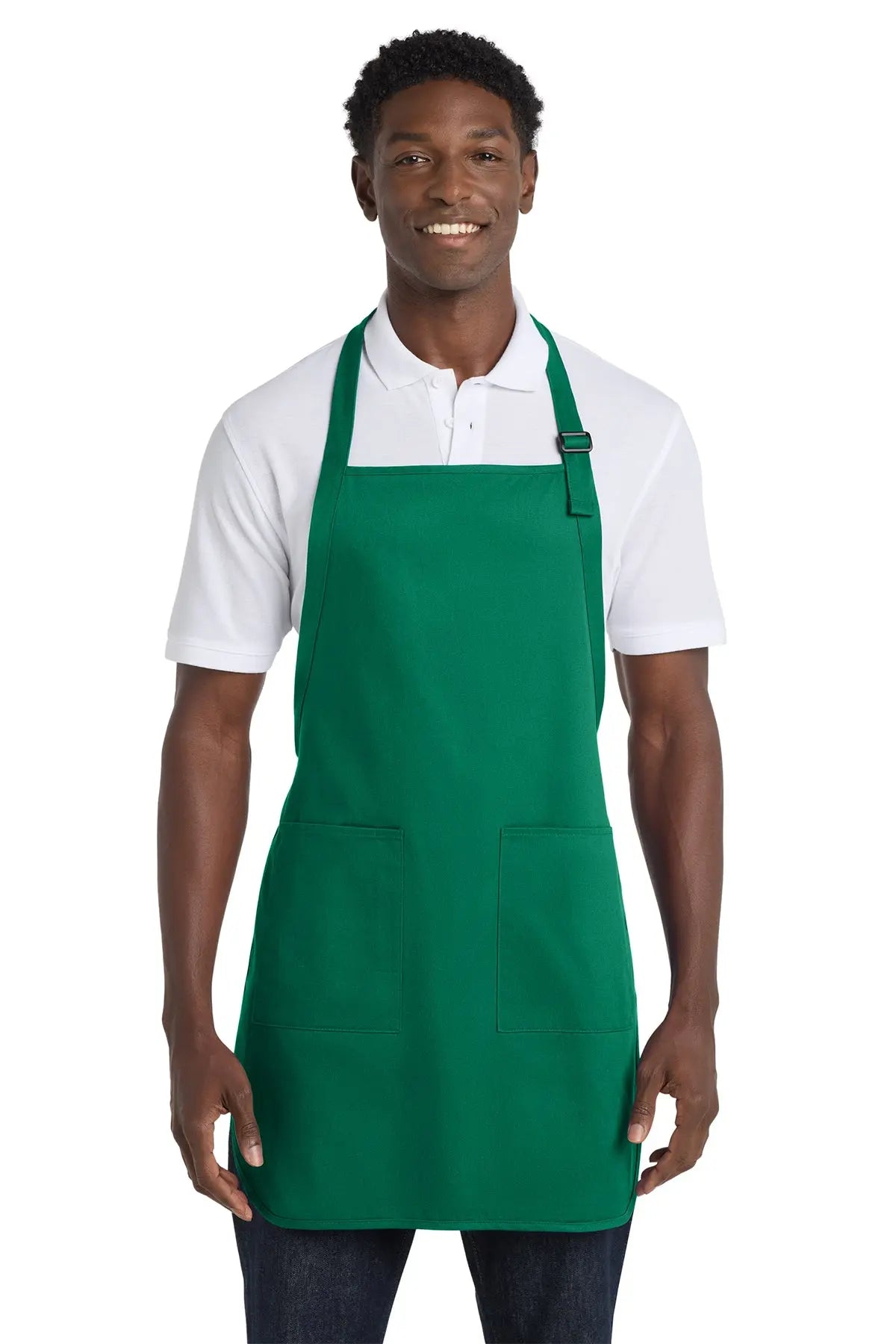 Port Authority® Full-Length Apron with Pockets #A500