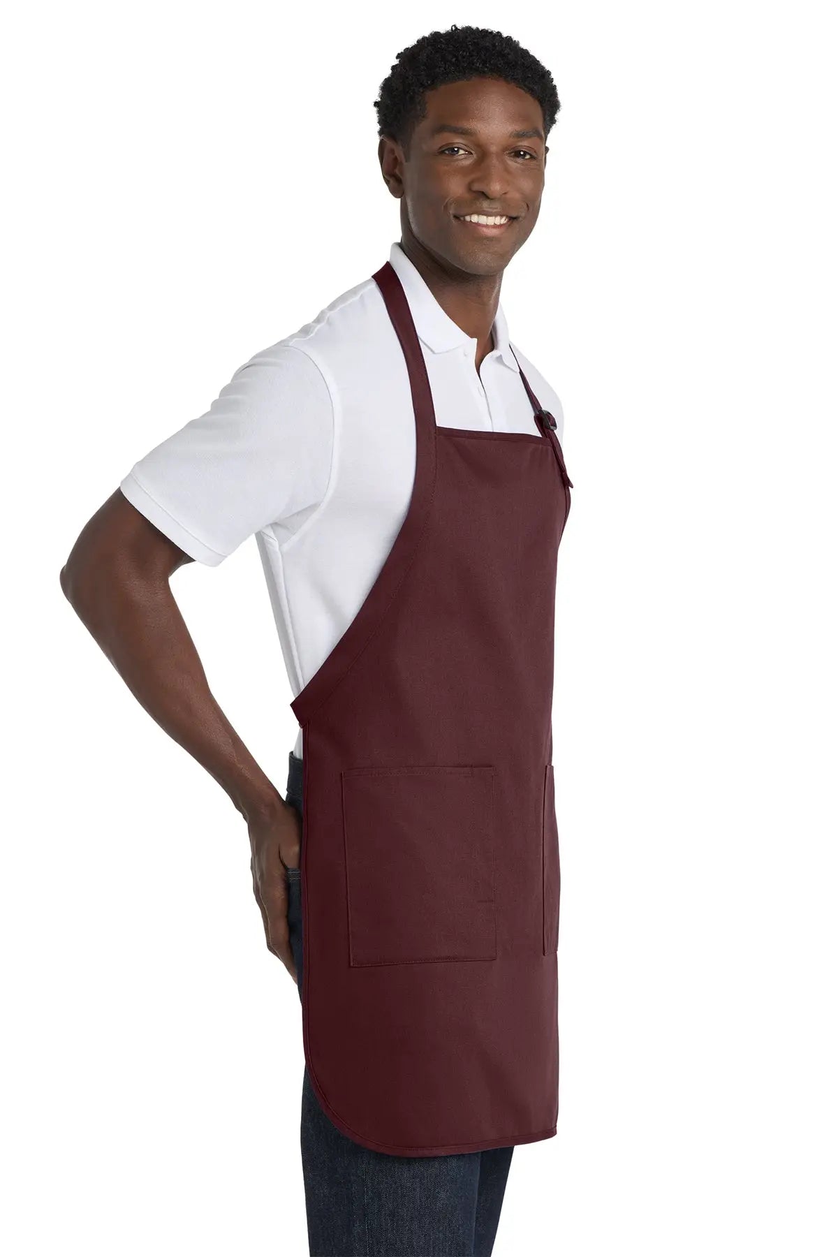 Port Authority® Full-Length Apron with Pockets #A500