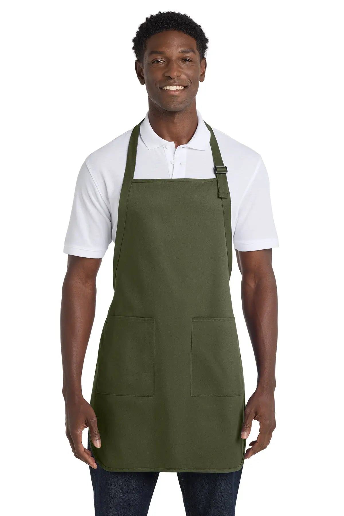 Port Authority® Full-Length Apron with Pockets #A500