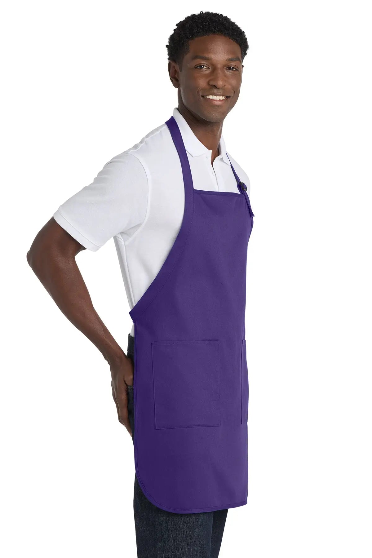 Port Authority® Full-Length Apron with Pockets #A500