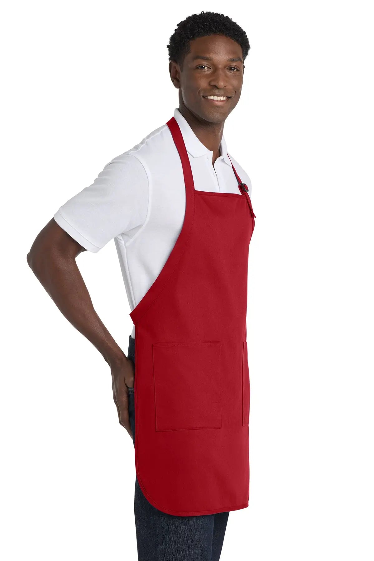 Port Authority® Full-Length Apron with Pockets #A500