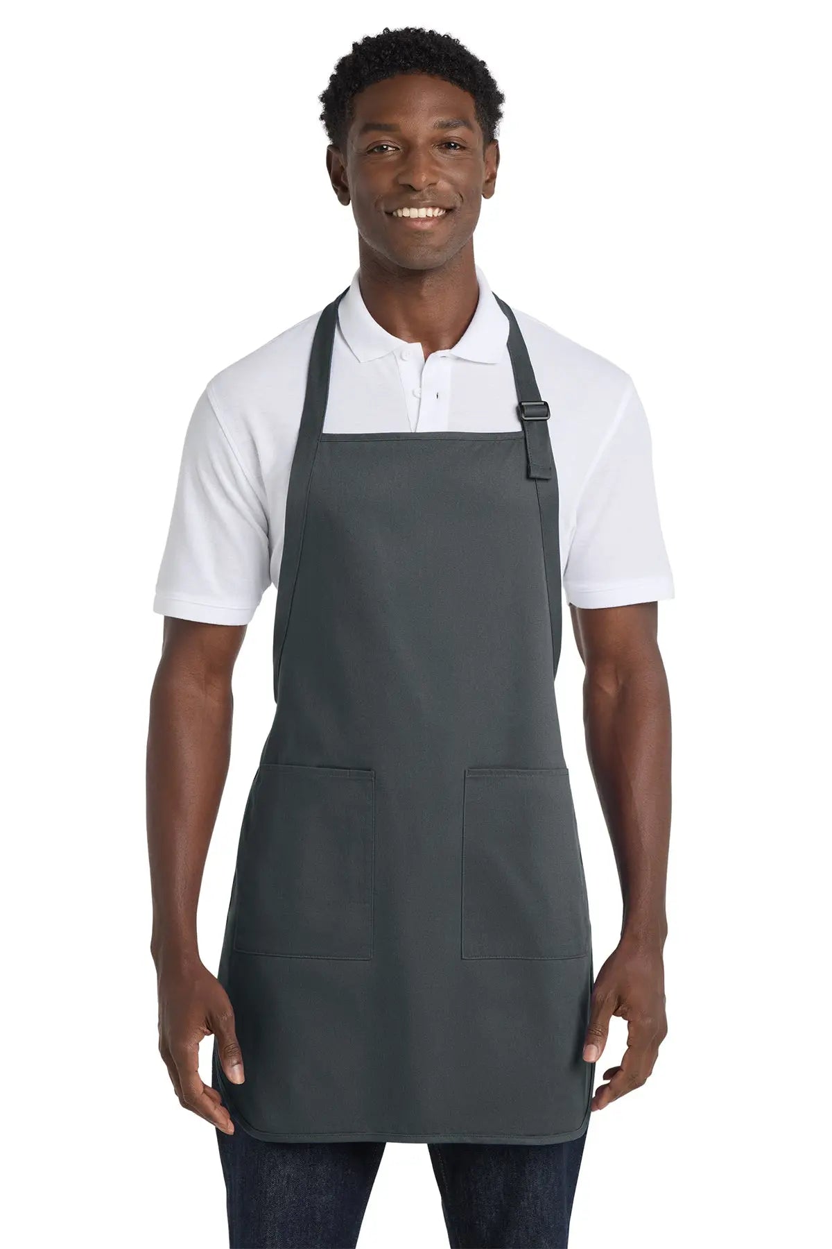 Port Authority® Full-Length Apron with Pockets #A500