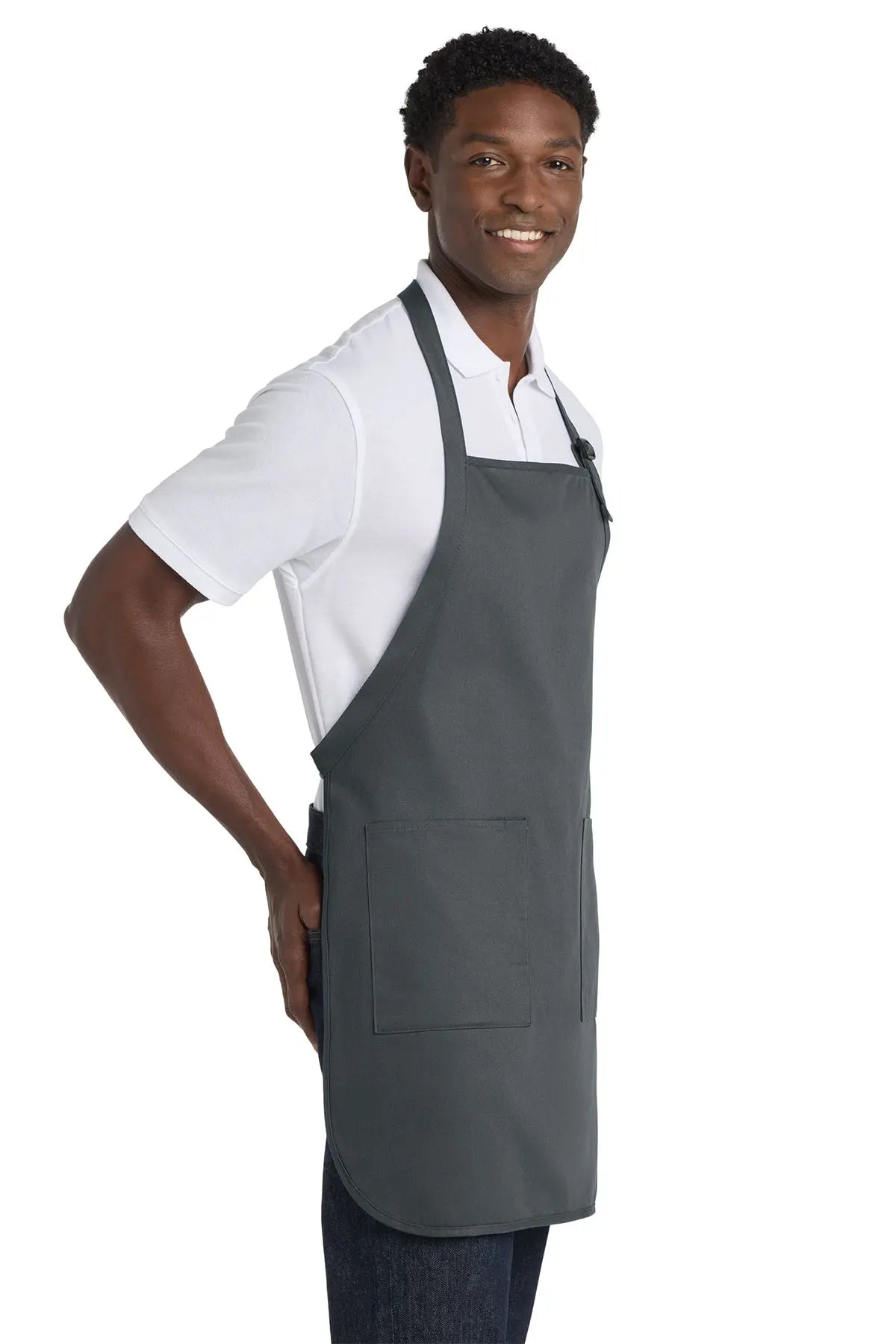 Port Authority® Full-Length Apron with Pockets #A500