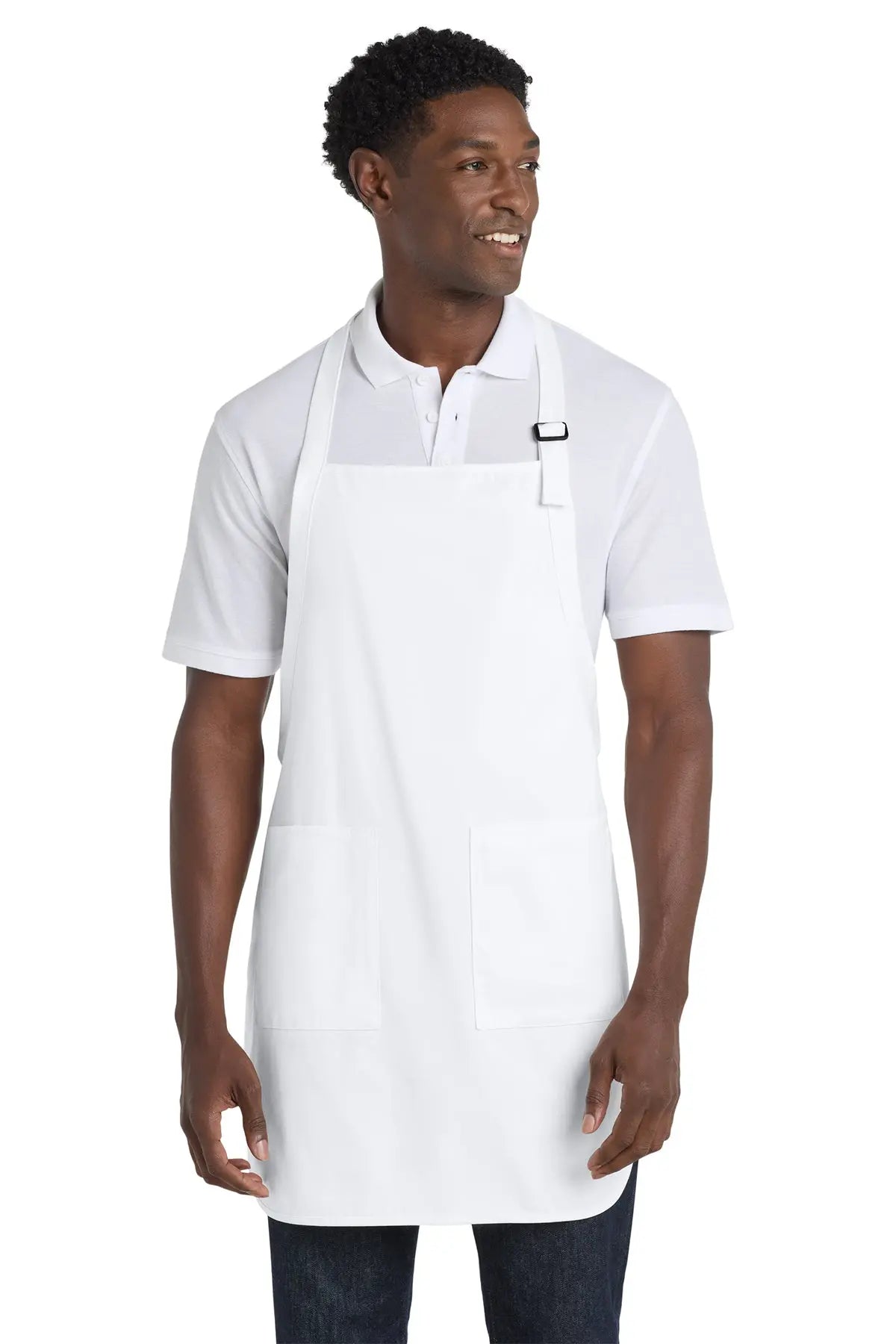 Port Authority® Full-Length Apron with Pockets #A500