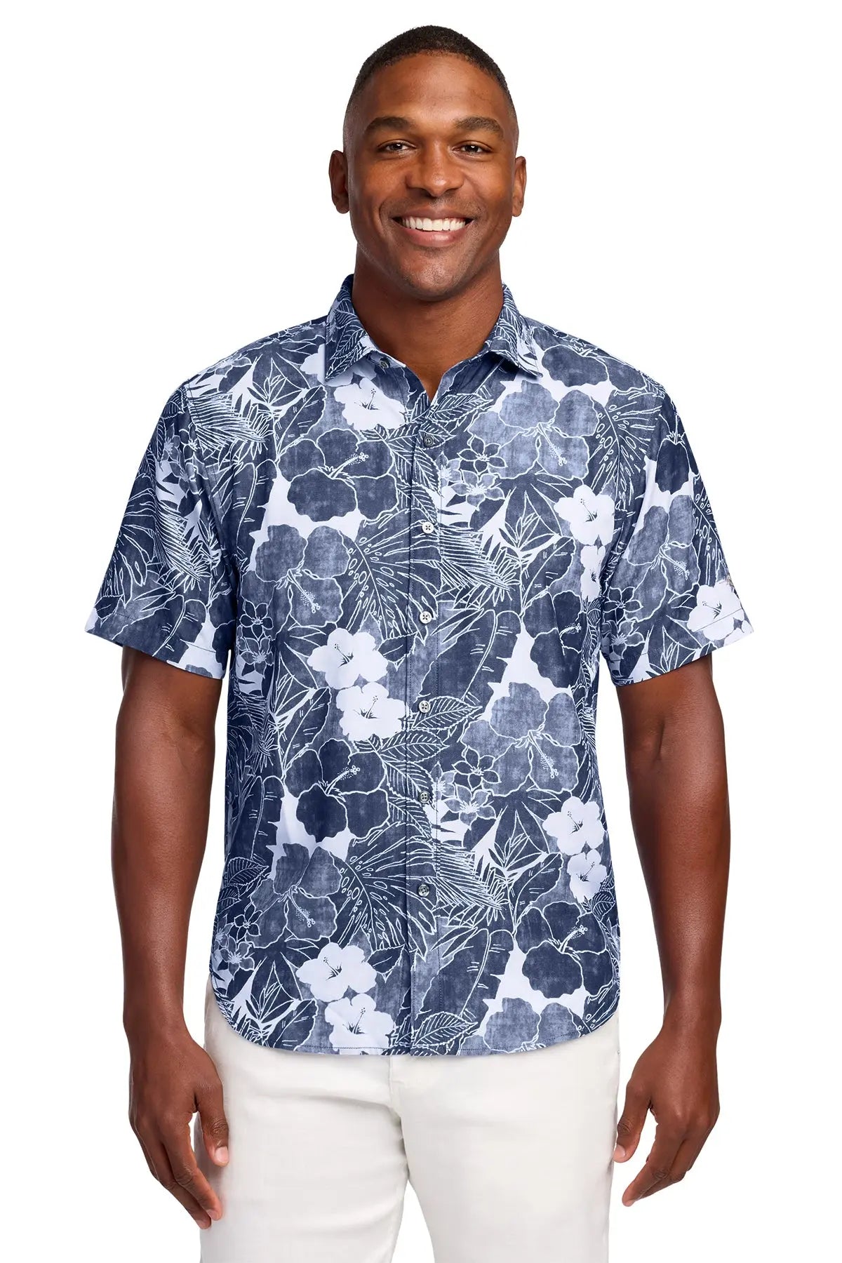 Tommy Bahama® Coconut Point Playa Flora Short Sleeve Shirt #ST325929TB