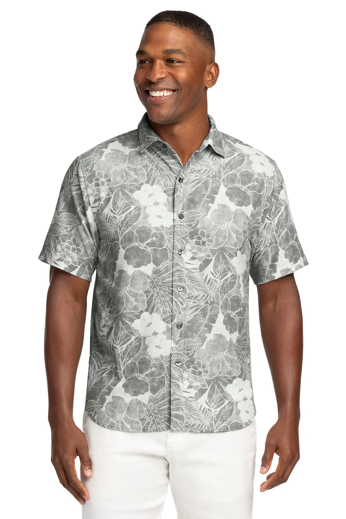 Tommy Bahama® Coconut Point Playa Flora Short Sleeve Shirt #ST325929TB