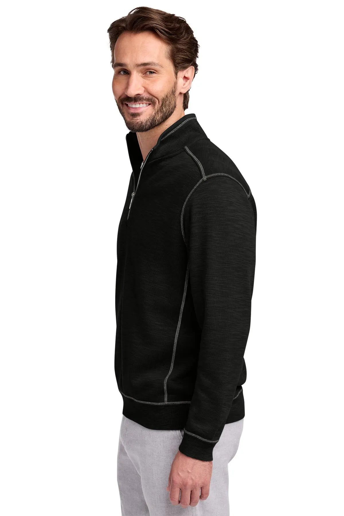 Tommy Bahama® Tobago Bay 1/2-Zip #ST226342TB Game Over Merch
