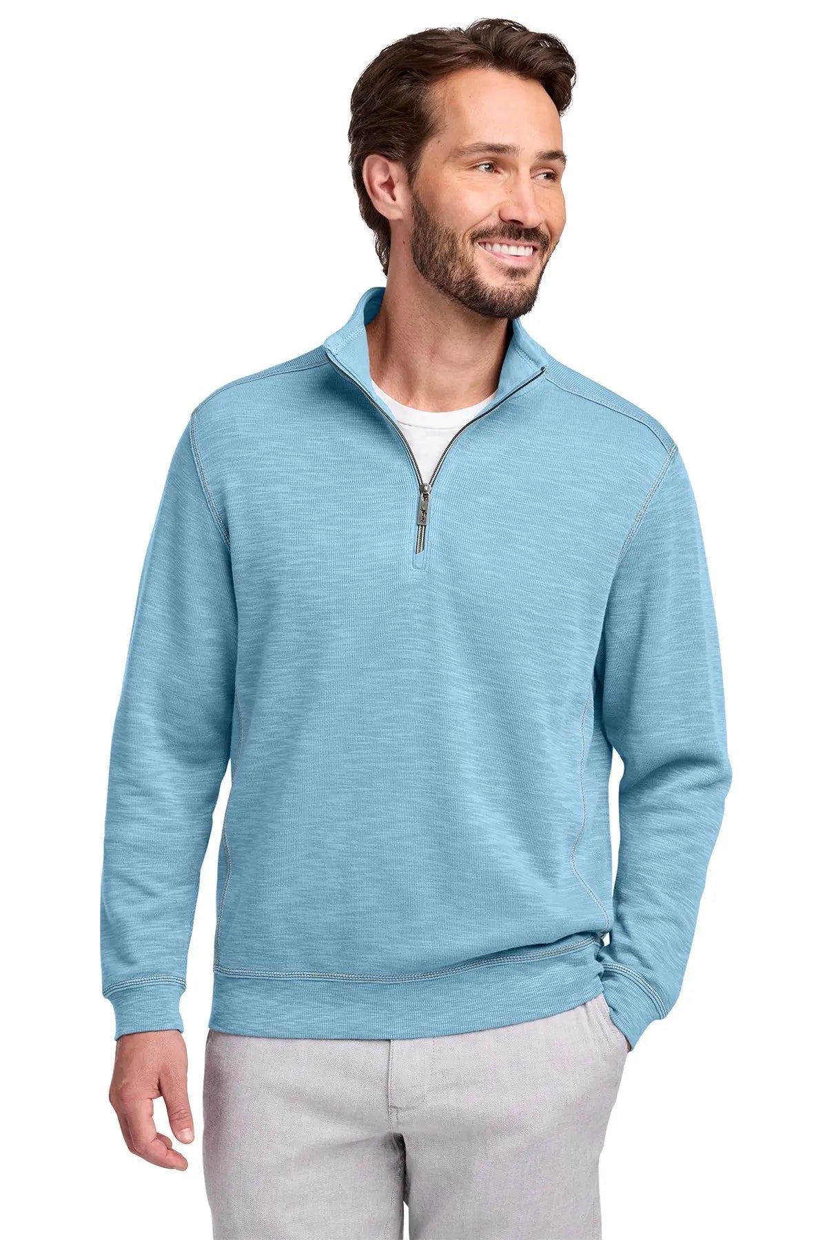 Tommy Bahama® Tobago Bay 1/2-Zip #ST226342TB Game Over Merch