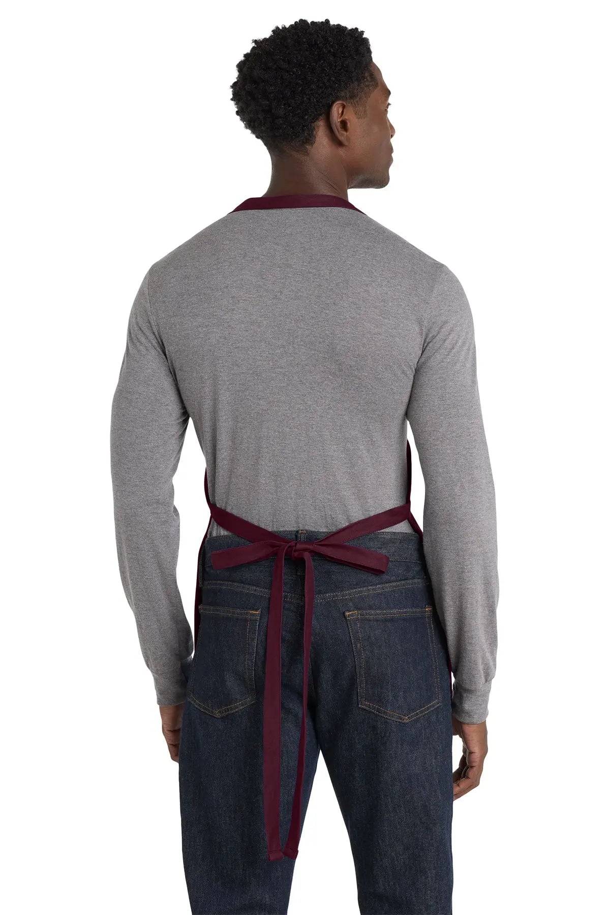 Port Authority® Medium-Length Apron with Pouch Pockets #A510