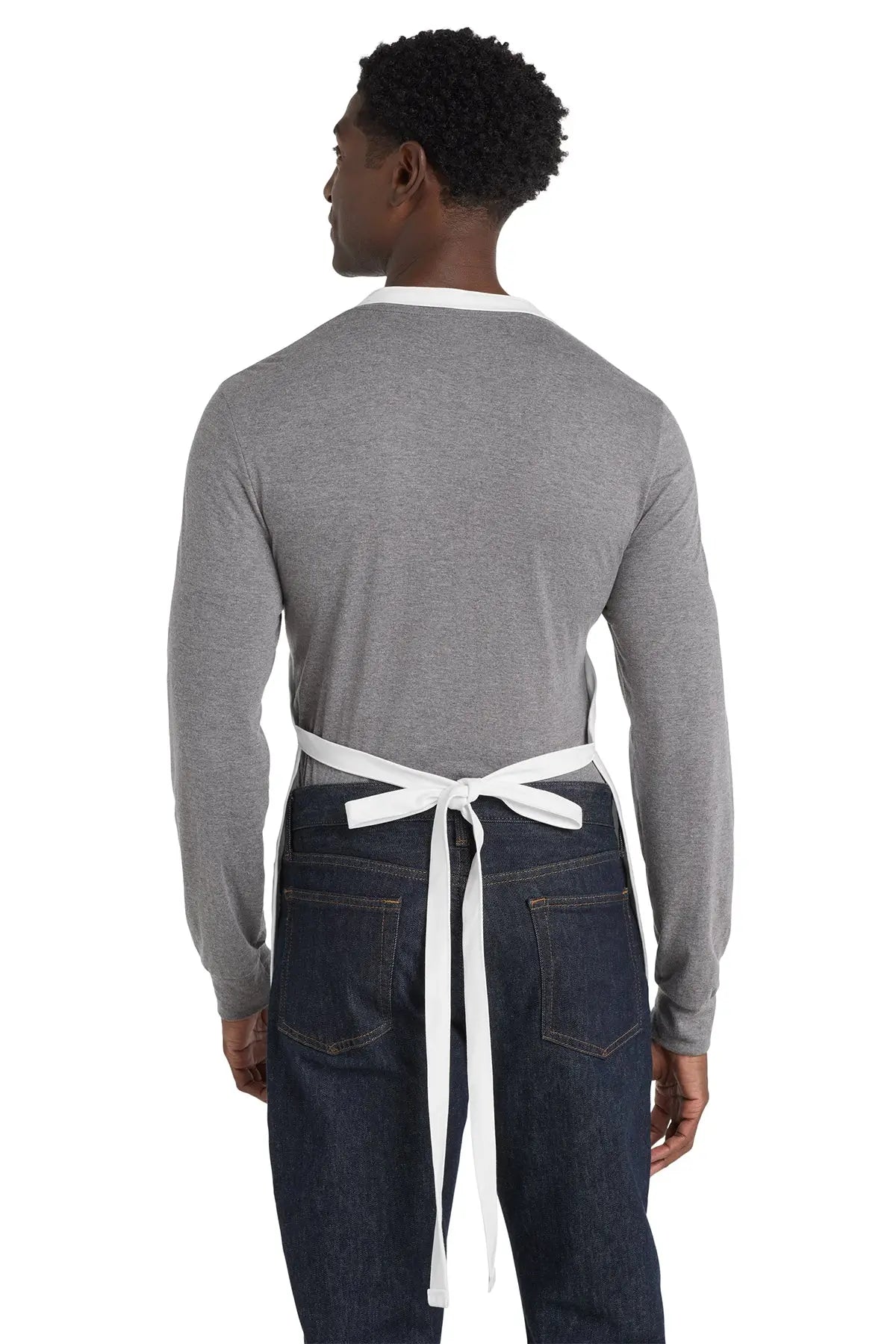 Port Authority® Medium-Length Apron with Pouch Pockets #A510