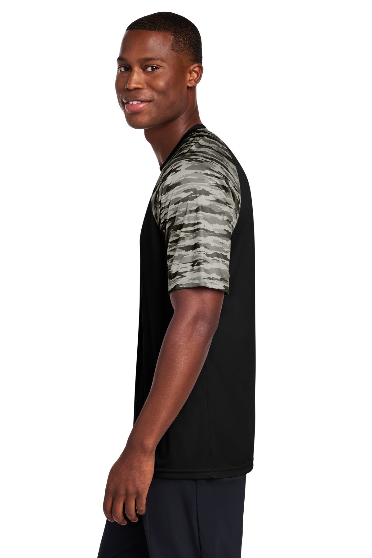 Sport-Tek® Drift Camo Colorblock Tee #ST376
