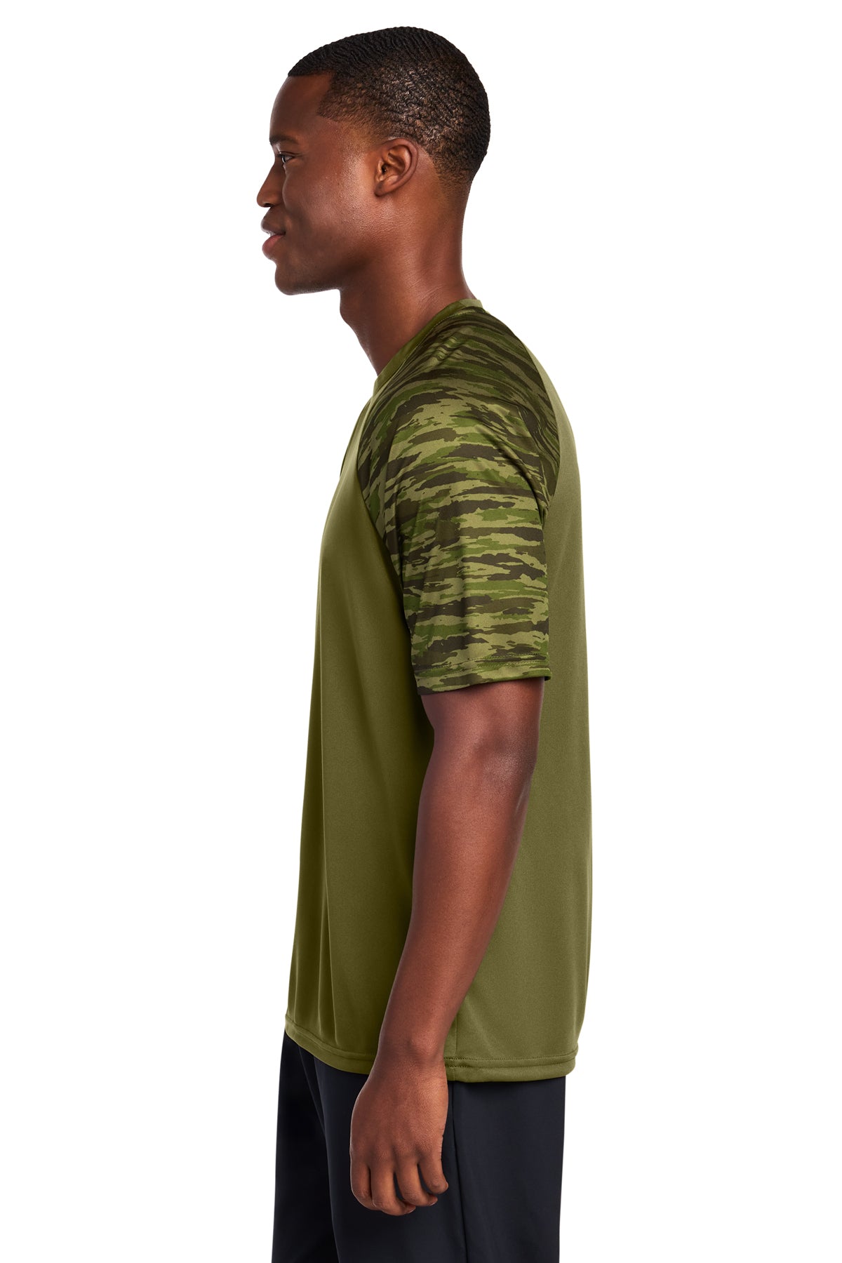 Sport-Tek® Drift Camo Colorblock Tee #ST376