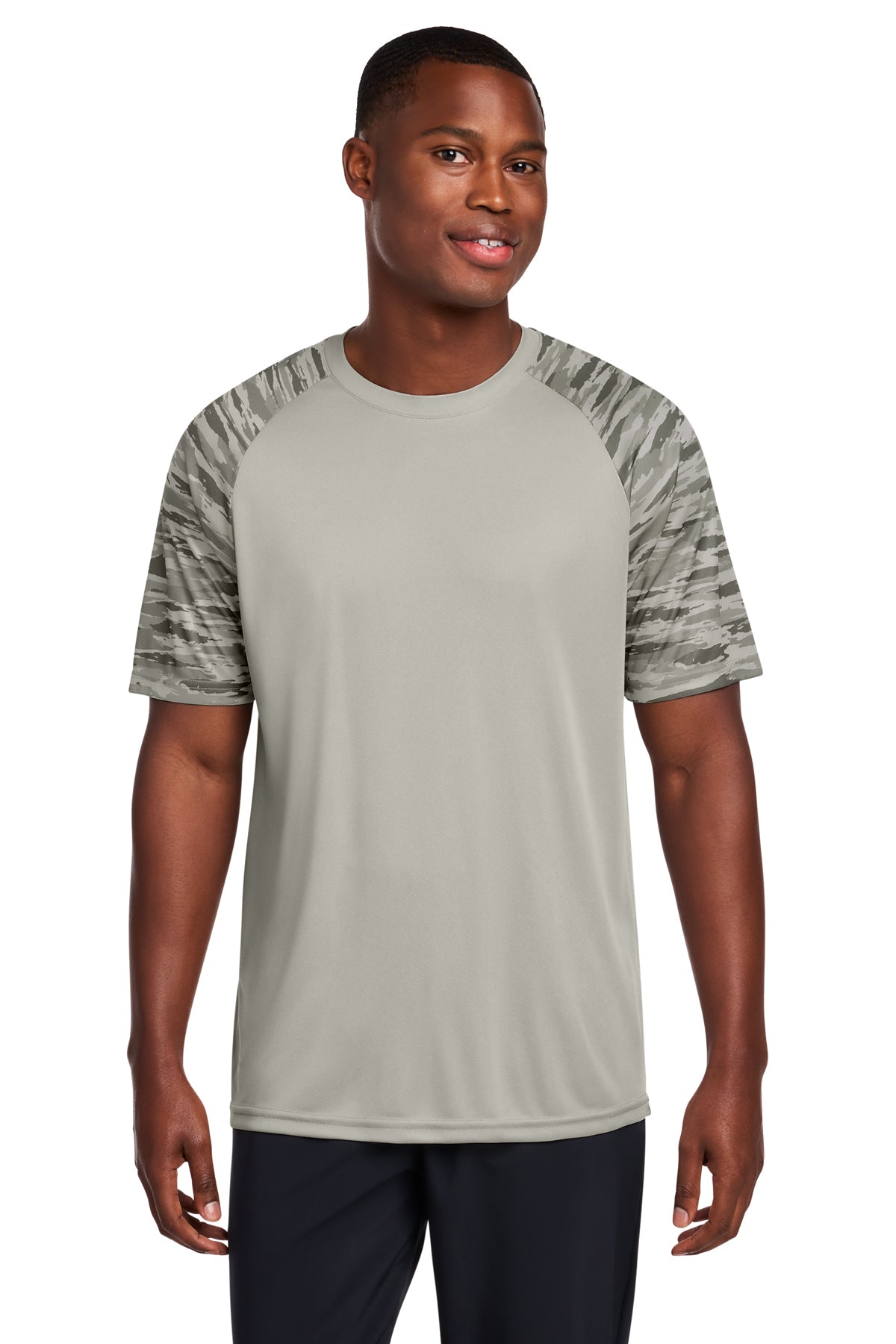 Sport-Tek® Drift Camo Colorblock Tee #ST376